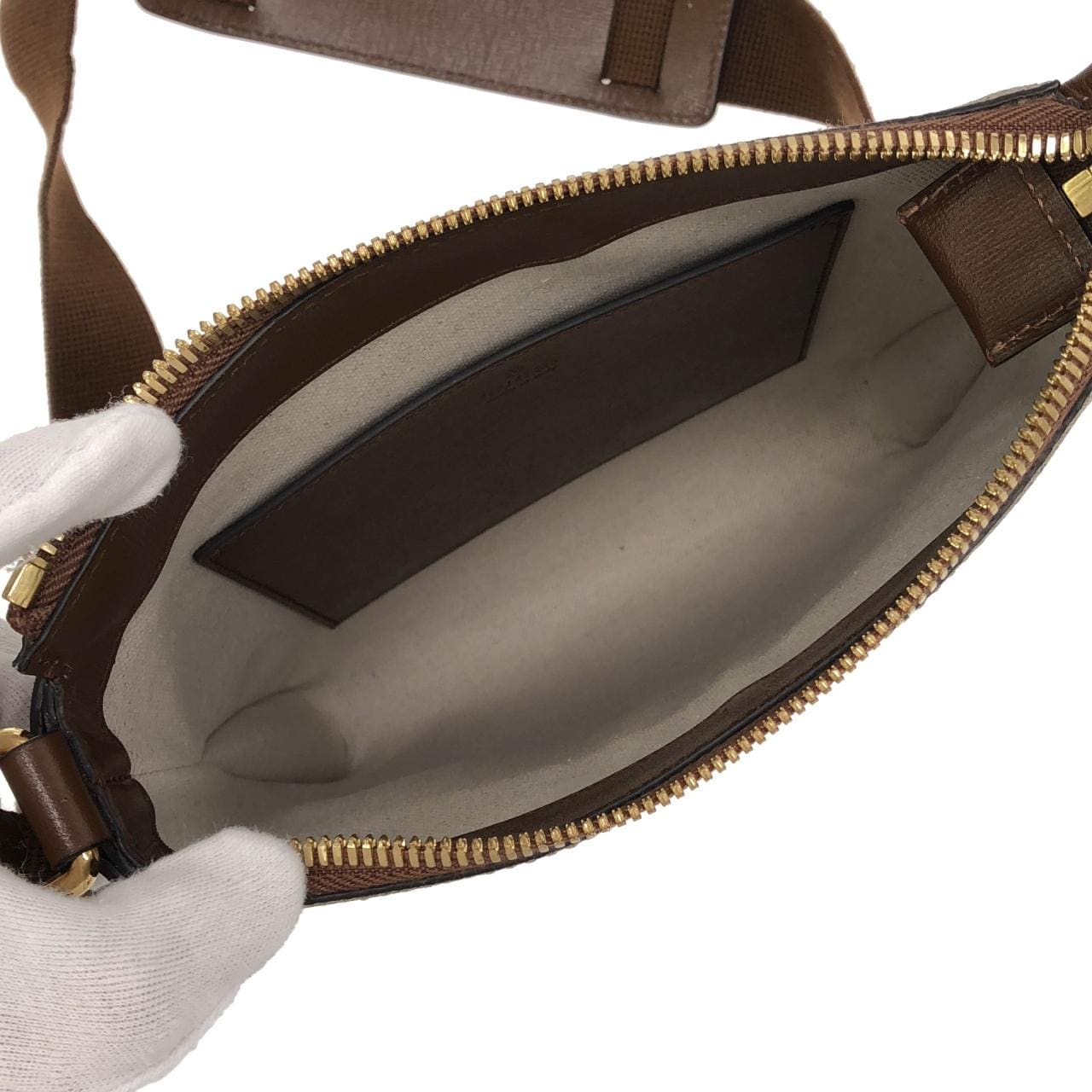 GUCCI 681021 92THG Shoulder Bag Canvas Black Canvas - Thumbnail 7