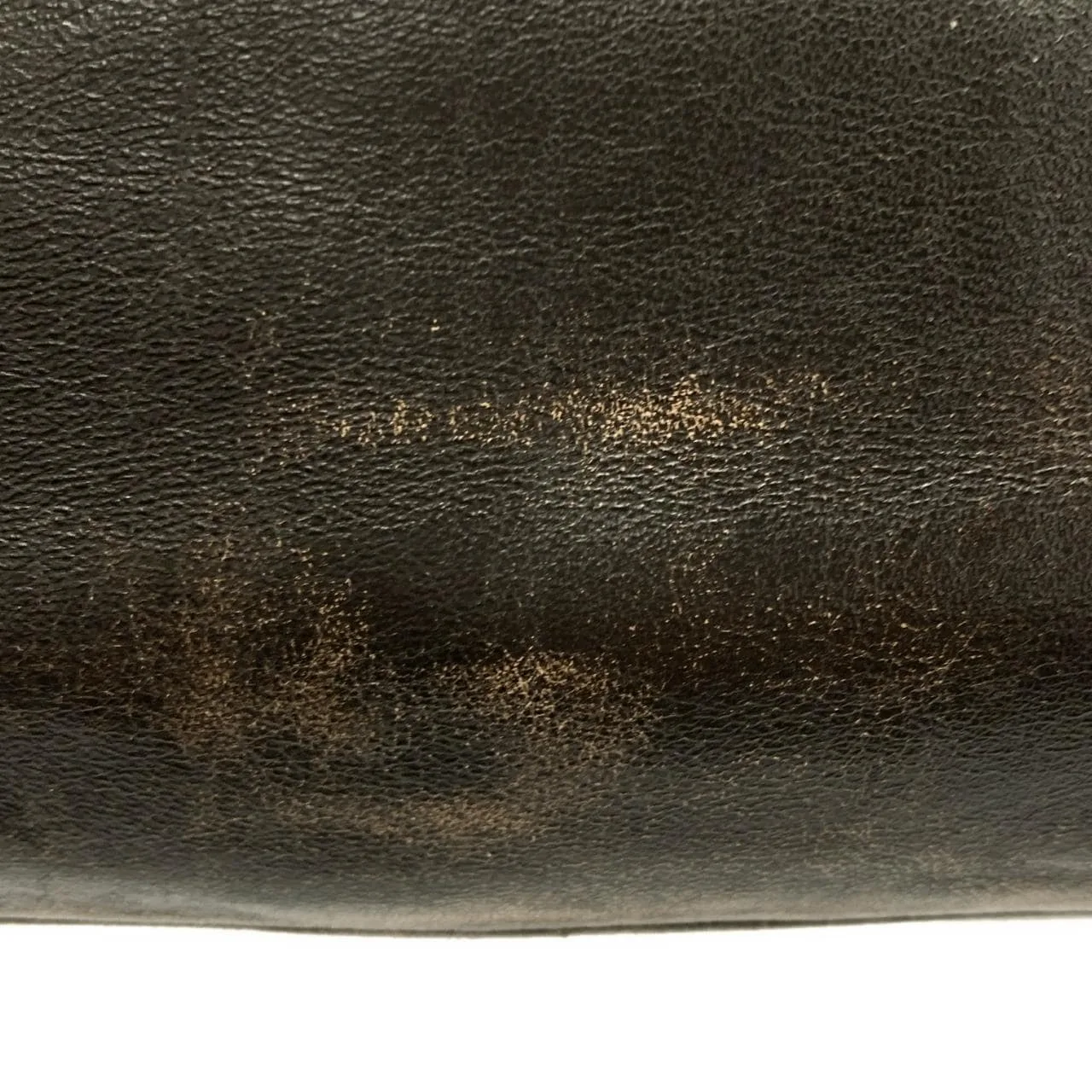 MIU MIU 5BB179 Handbag Leather 黑色 皮革 中古品A - 縮圖 5