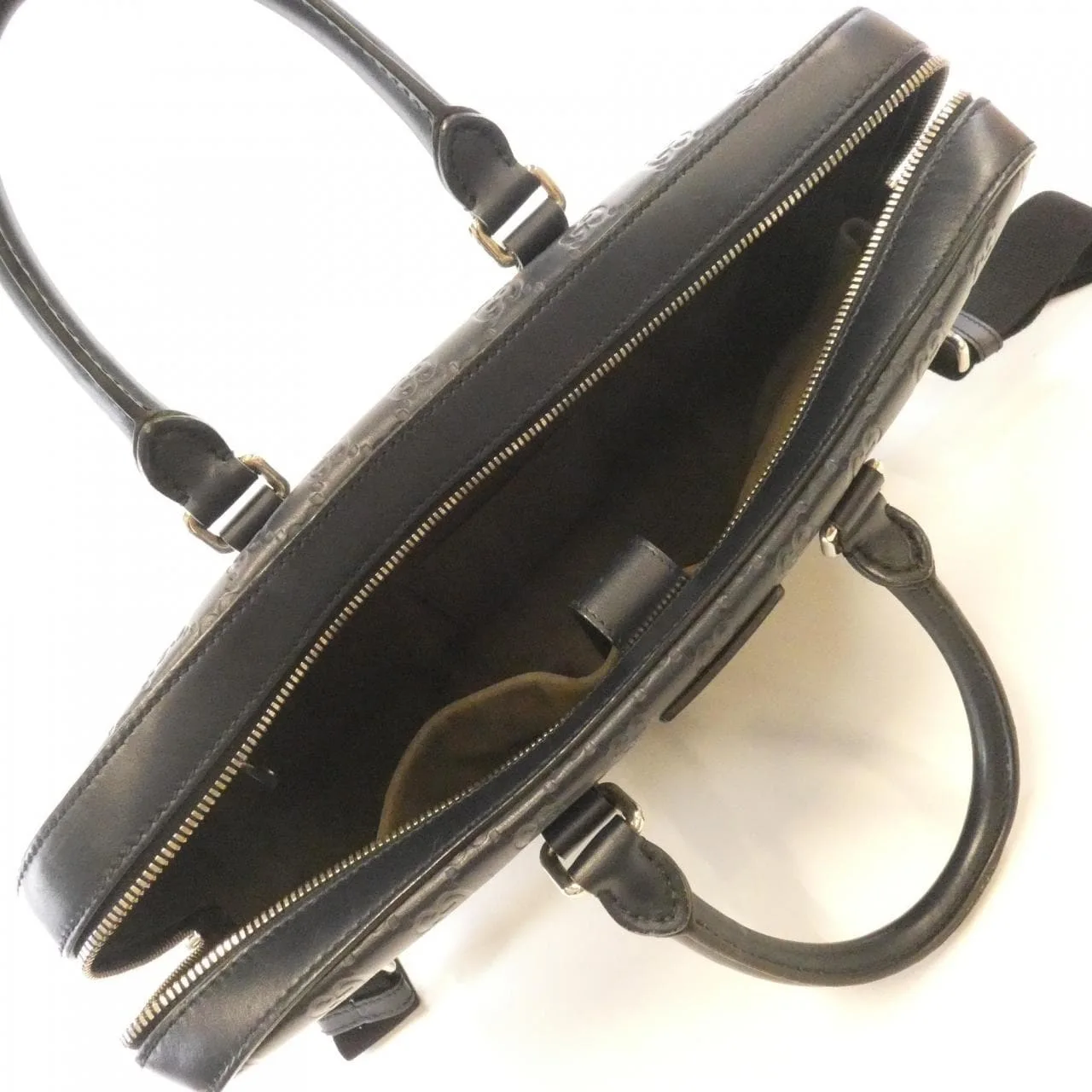 GUCCI 435322 CWCBN Handbag Leather Black Leather Rank B - Thumbnail 10