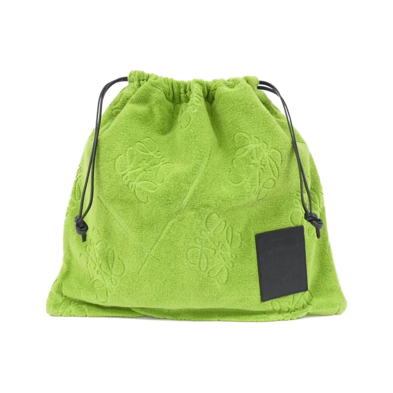 LOEWE C822Q29X01 Pouch Cotton Black