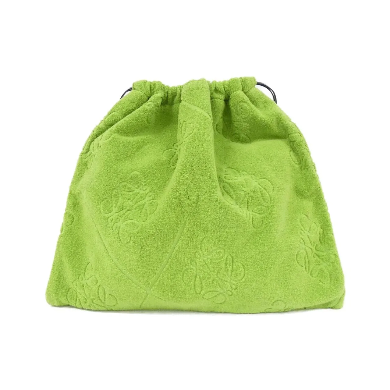 LOEWE C822Q29X01 Pouch Cotton Black Cotton Rank A - Thumbnail 2