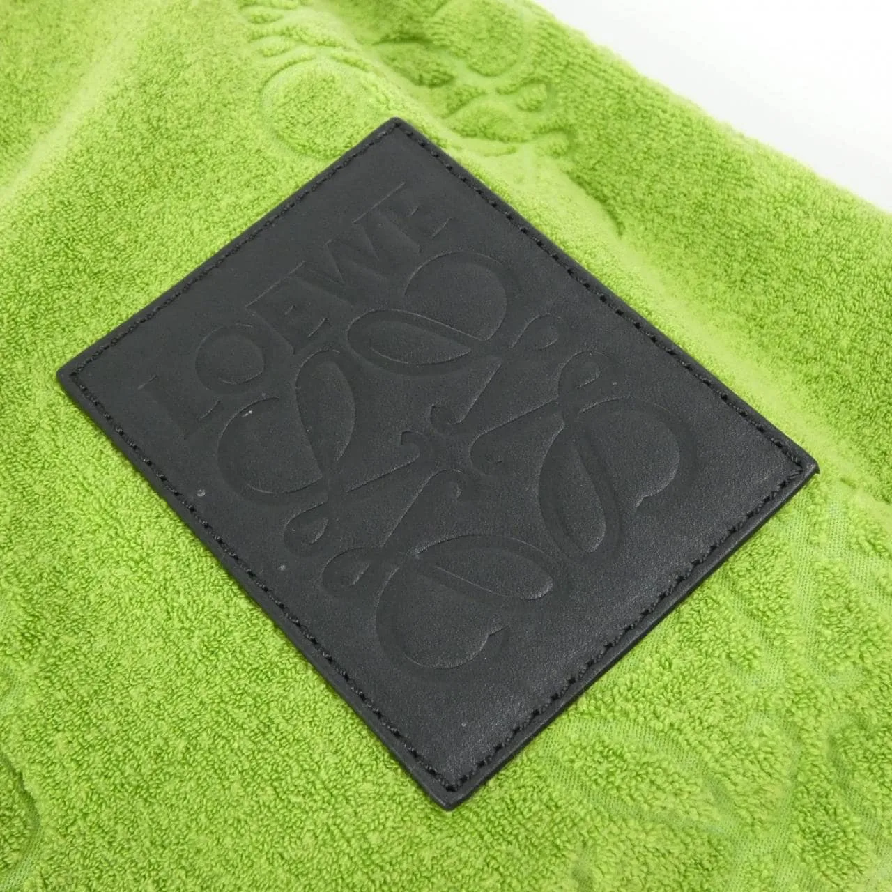 LOEWE C822Q29X01 Pouch Cotton Black Cotton Rank A - Thumbnail 4