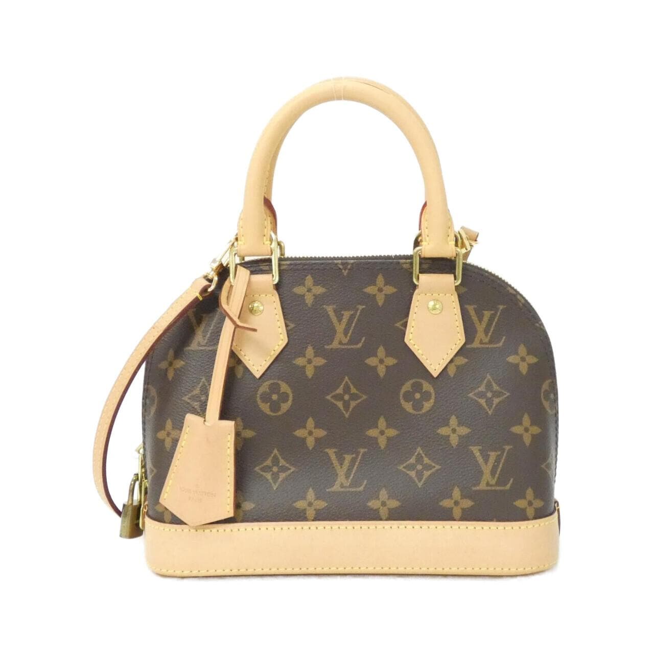 LOUIS VUITTON Alma M53152 Bag Monogram Black