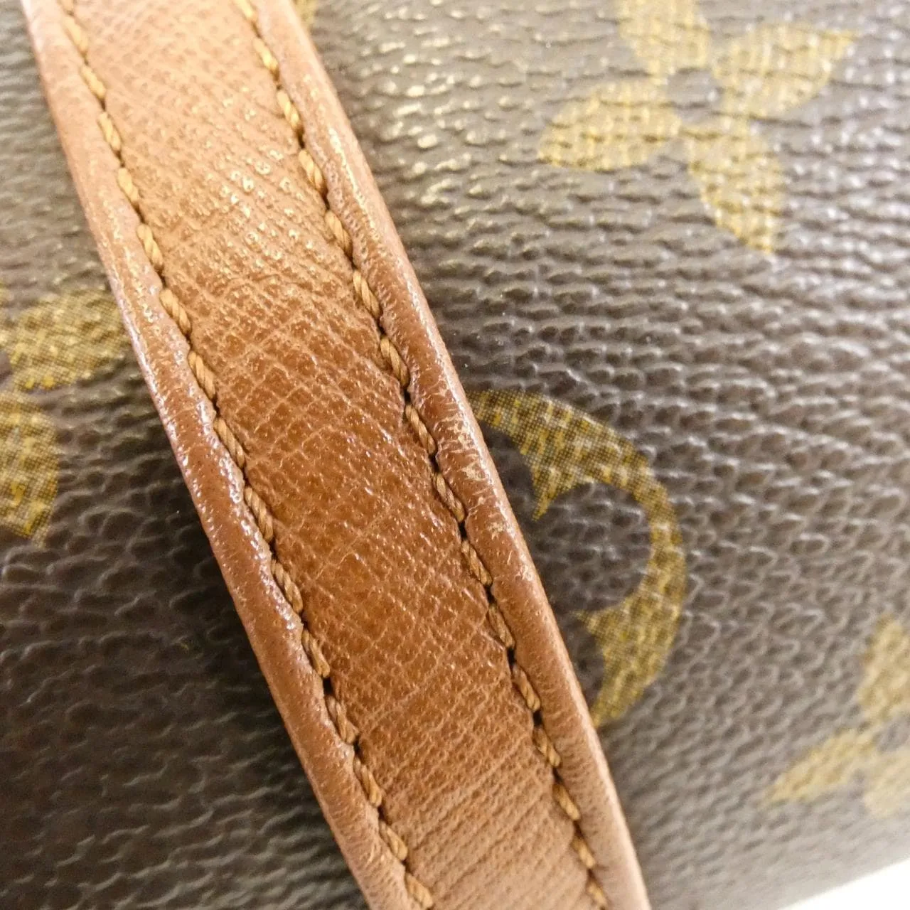 LOUIS VUITTON Papillon M51365 Handbag Monogram 黑色 Monogram 中古品A - 縮圖 4