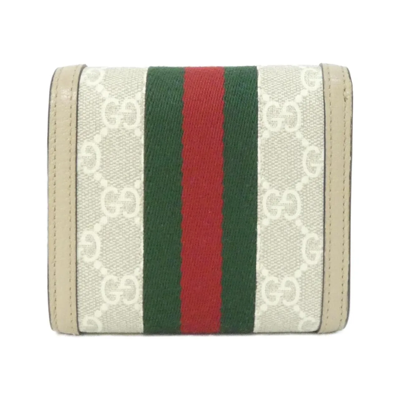 GUCCI 598662 UULAG Wallet Canvas 黑色 帆布 中古品A - 縮圖 2