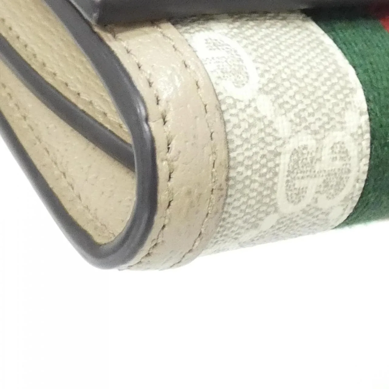 GUCCI 598662 UULAG Wallet Canvas 黑色 帆布 中古品A - 縮圖 3