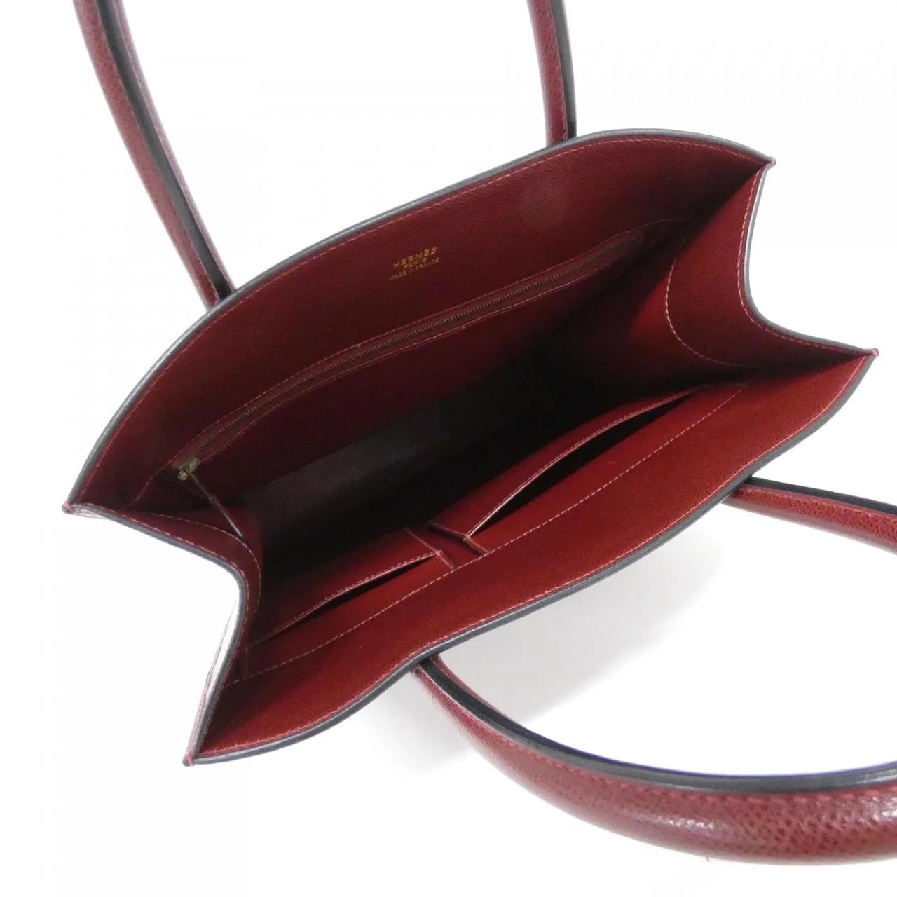 HERMES Handbag White Rank A - Thumbnail 6