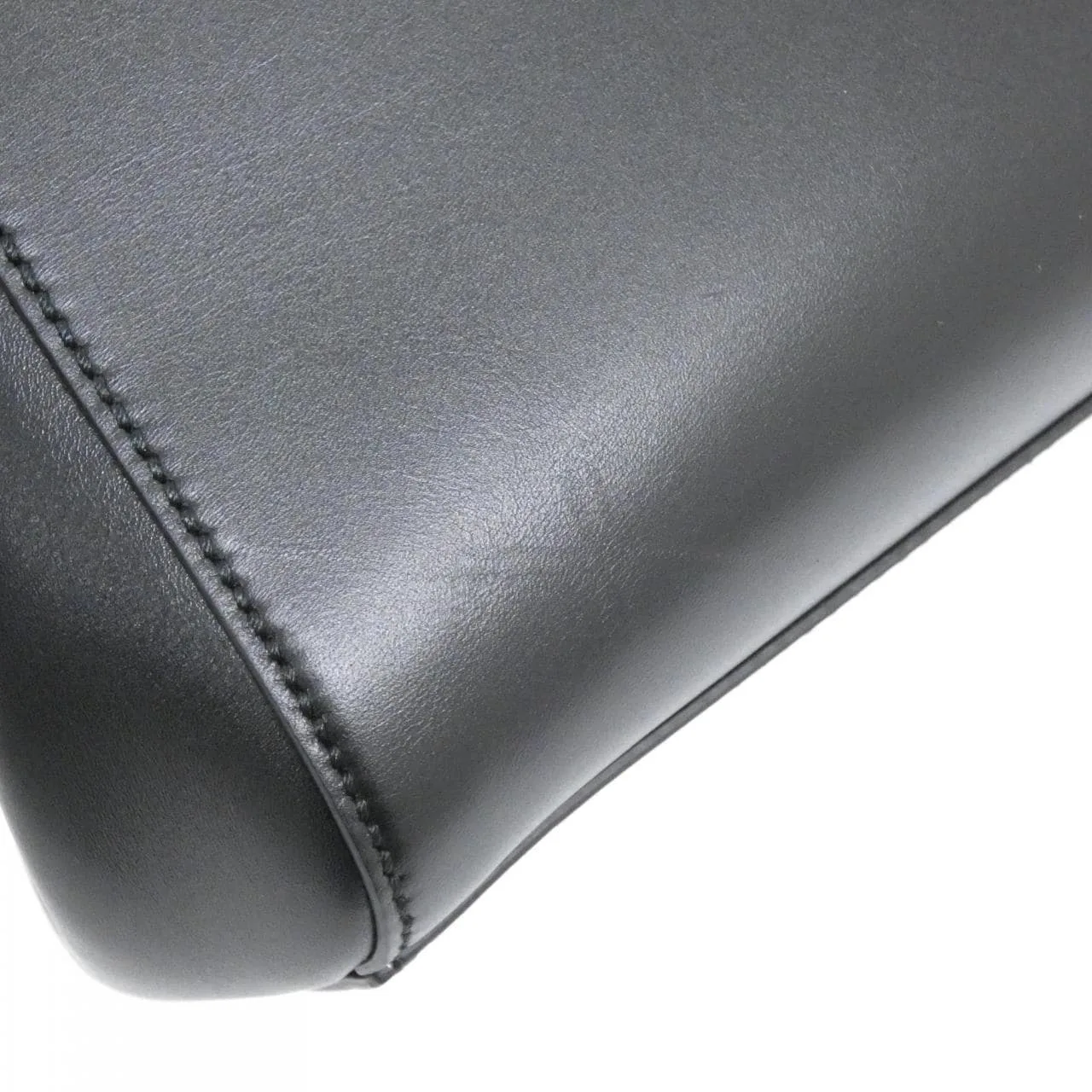 GUCCI 453767 DVU0G Handbag Leather 黑色 皮革 中古品A - 縮圖 5