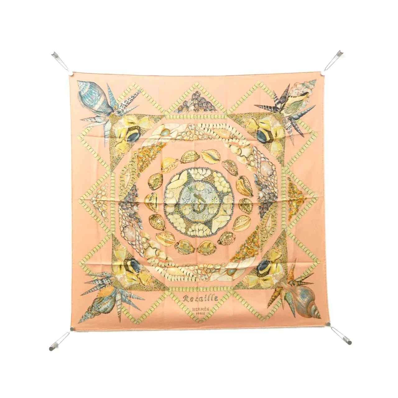 HERMES Scarf Black