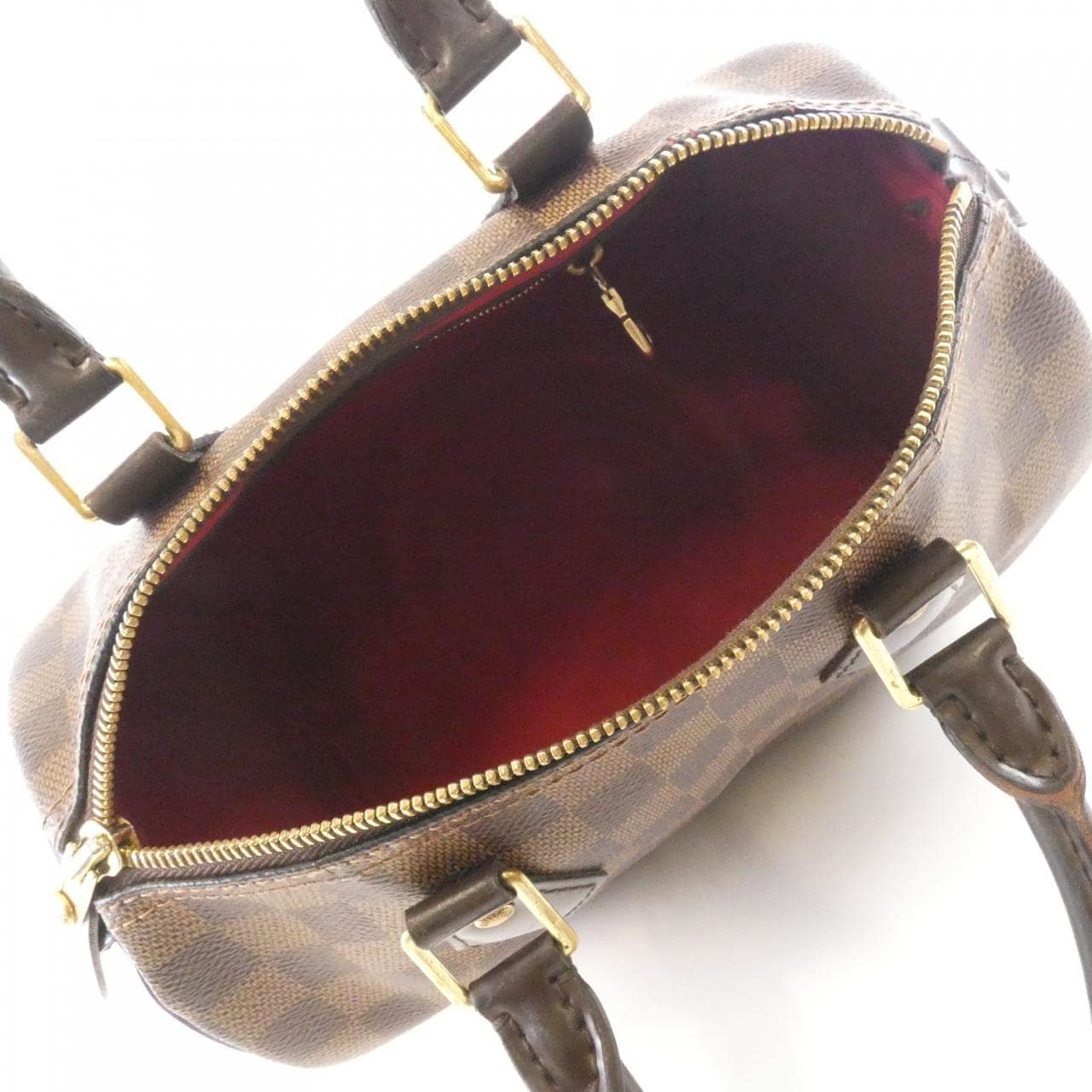 LOUIS VUITTON Speedy N41365 Boston Bag Damier Black Damier Rank B - Thumbnail 9