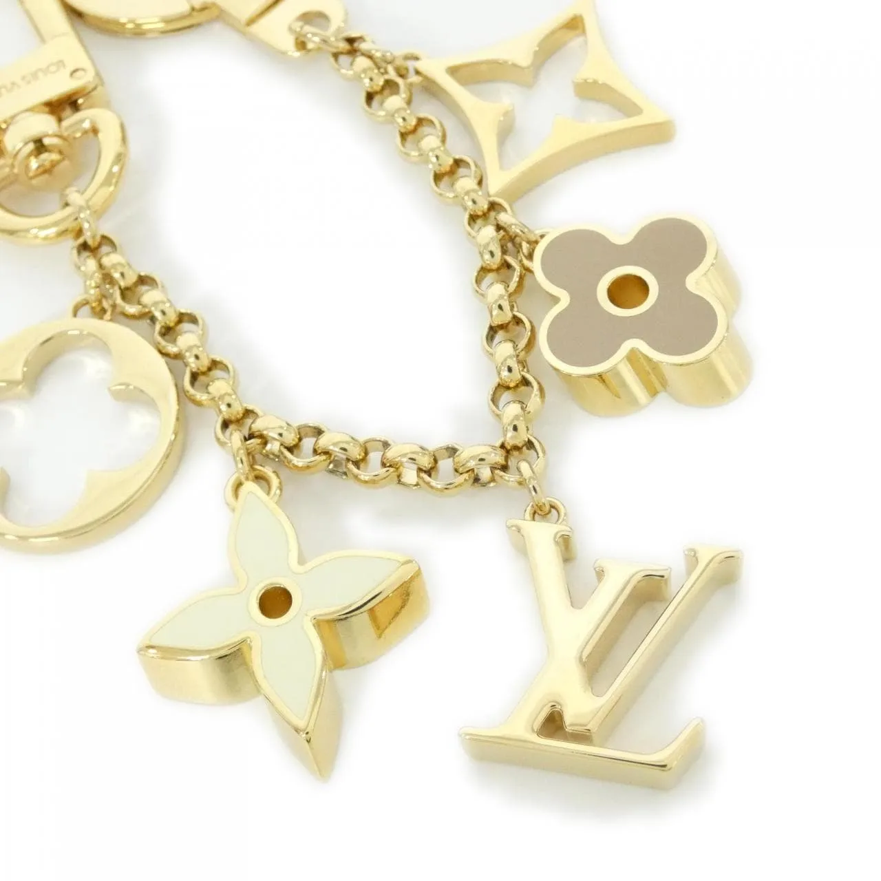 LOUIS VUITTON M65111 Key Case Monogram 黑色 Monogram 中古品A - 縮圖 2