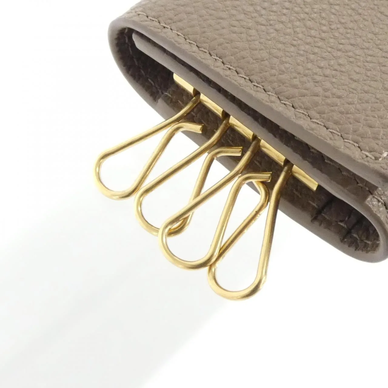 SAINT LAURENT 693749 B680J Key Case Black Rank A - Thumbnail 2