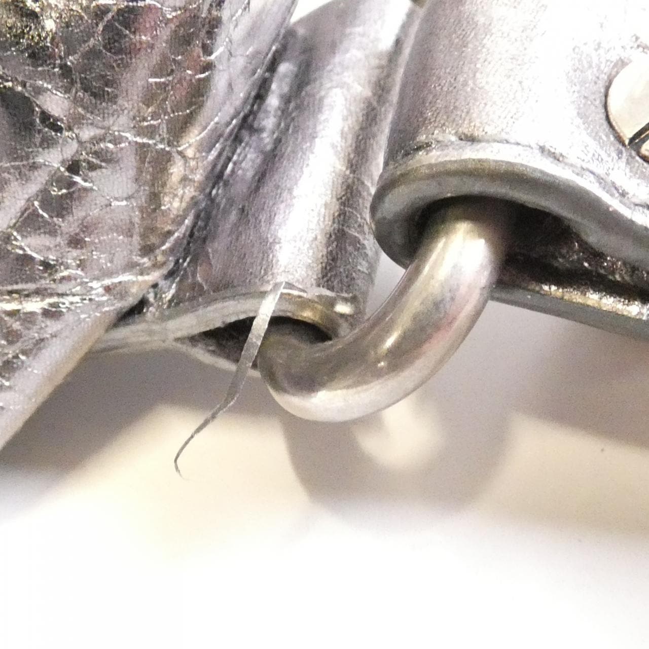 BALENCIAGA Le Cagole 702432 Bag Leather 黑色 皮革 中古品A - 縮圖 6