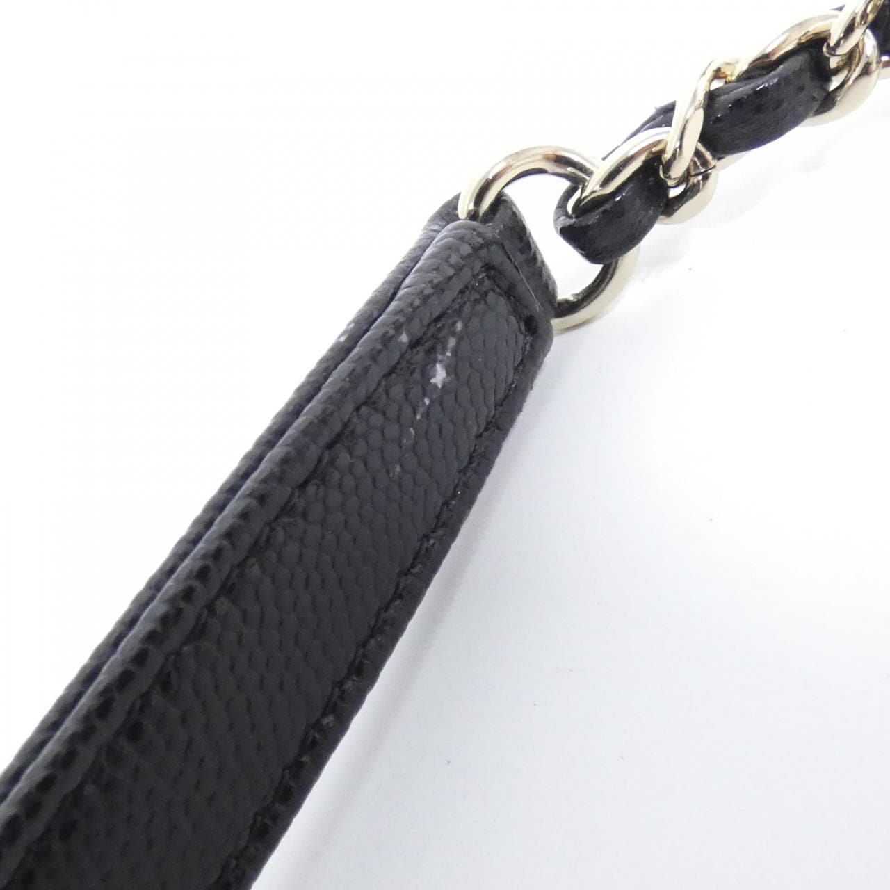CHANEL Coco Handle AS2215 Handbag Grained Calfskin Black Grained Calfskin - Thumbnail 4
