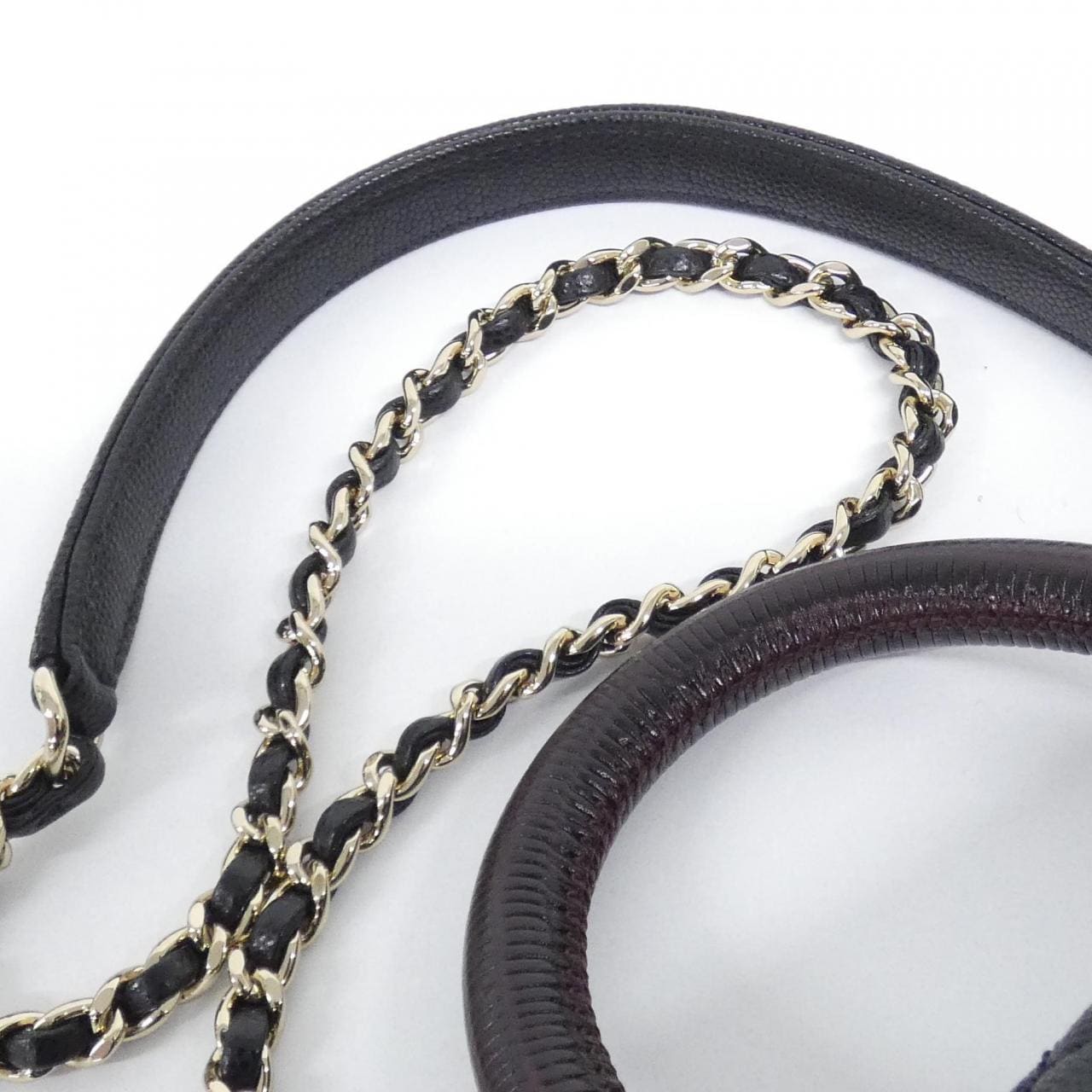 CHANEL Coco Handle AS2215 Handbag Grained Calfskin Black Grained Calfskin - Thumbnail 5