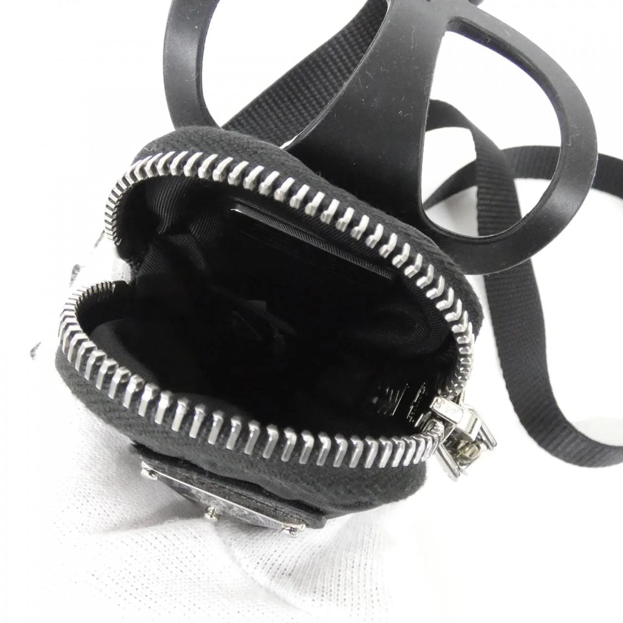 PRADA 1ZT016 Wallet Black Rank A - Thumbnail 3