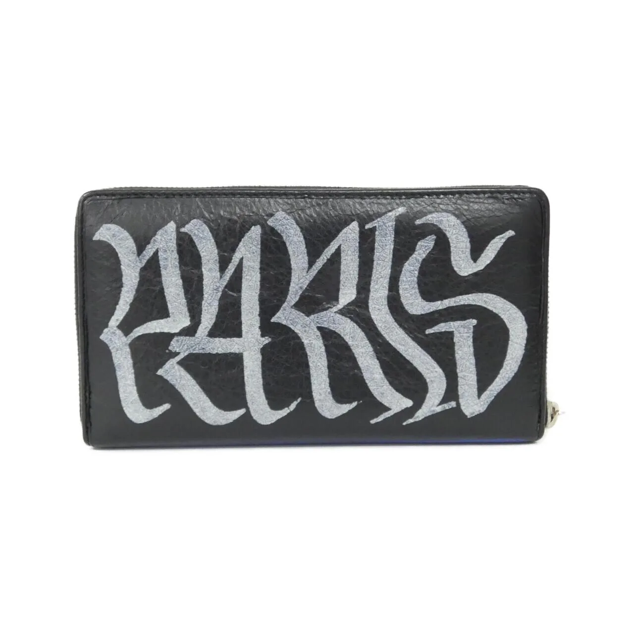 BALENCIAGA 443655 0FE4N Wallet Lambskin Black Lambskin Rank A - Thumbnail 2