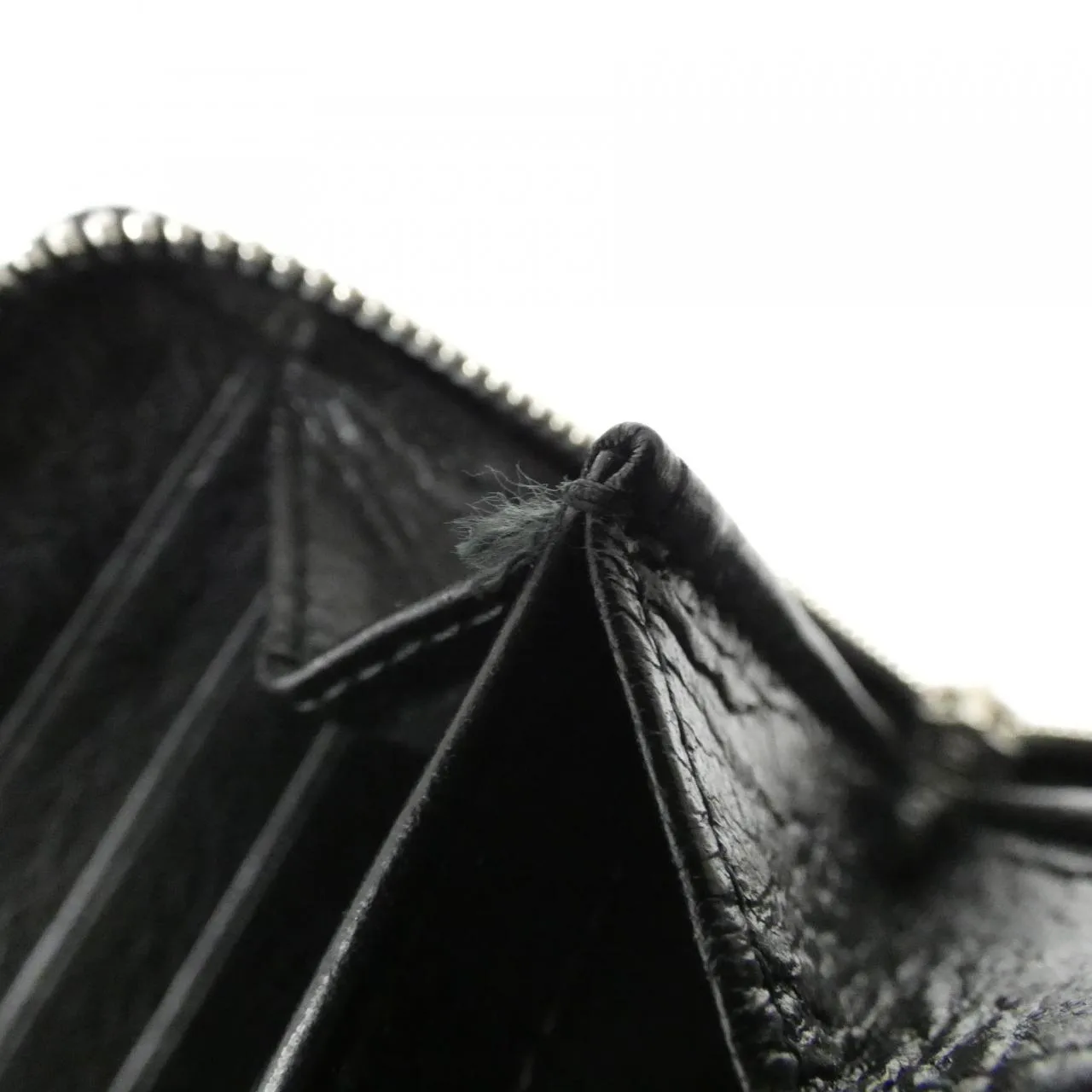 BALENCIAGA 443655 0FE4N Wallet Lambskin Black Lambskin Rank A - Thumbnail 8