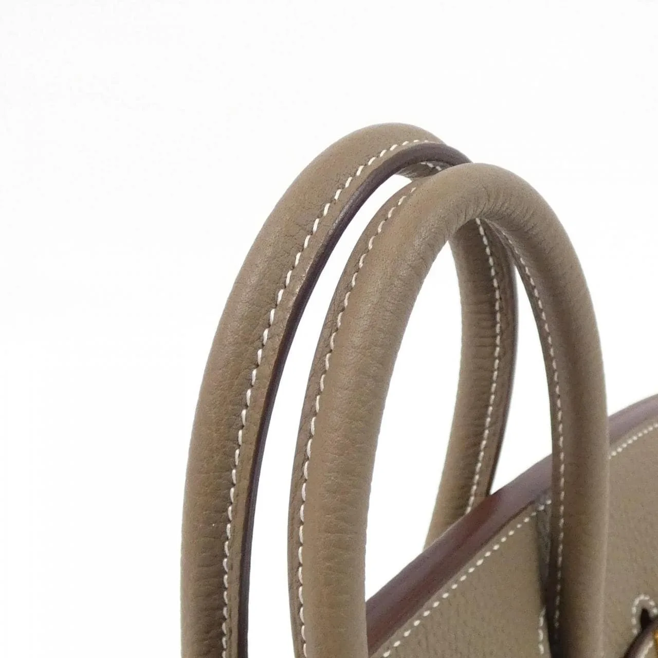 HERMES Birkin 041344CC Handbag Togo Etoupe Togo Leather Unused - Thumbnail 5