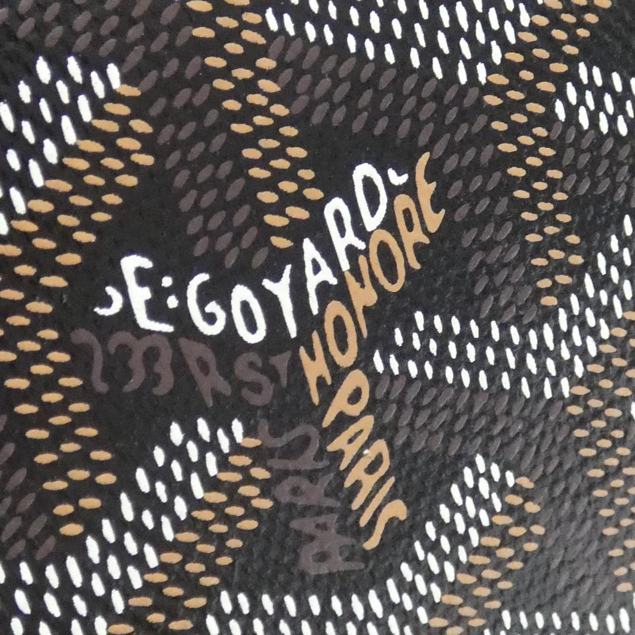 GOYARD Shoulder Bag Canvas Black Canvas - Thumbnail 4