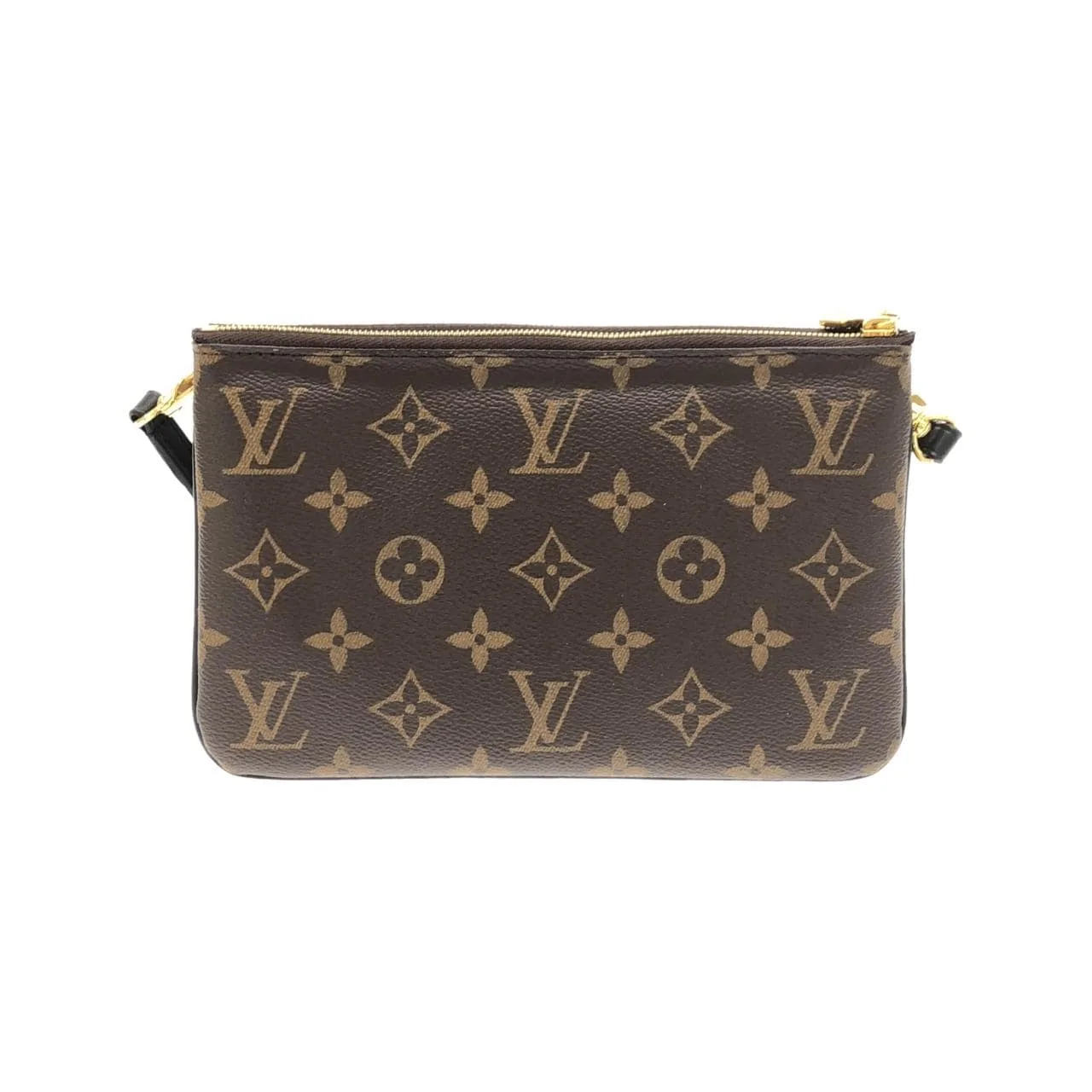 LOUIS VUITTON Pochette M69203 肩背包 Monogram 黑色 Monogram 中古品A - 縮圖 2