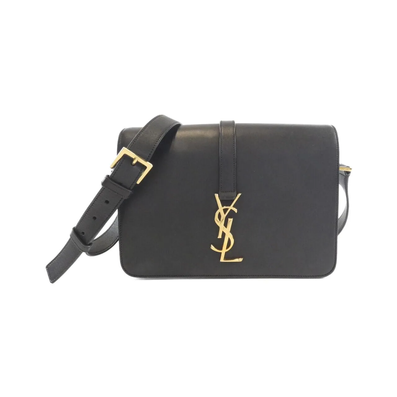 SAINT LAURENT 357403 C150J Shoulder Leather Black