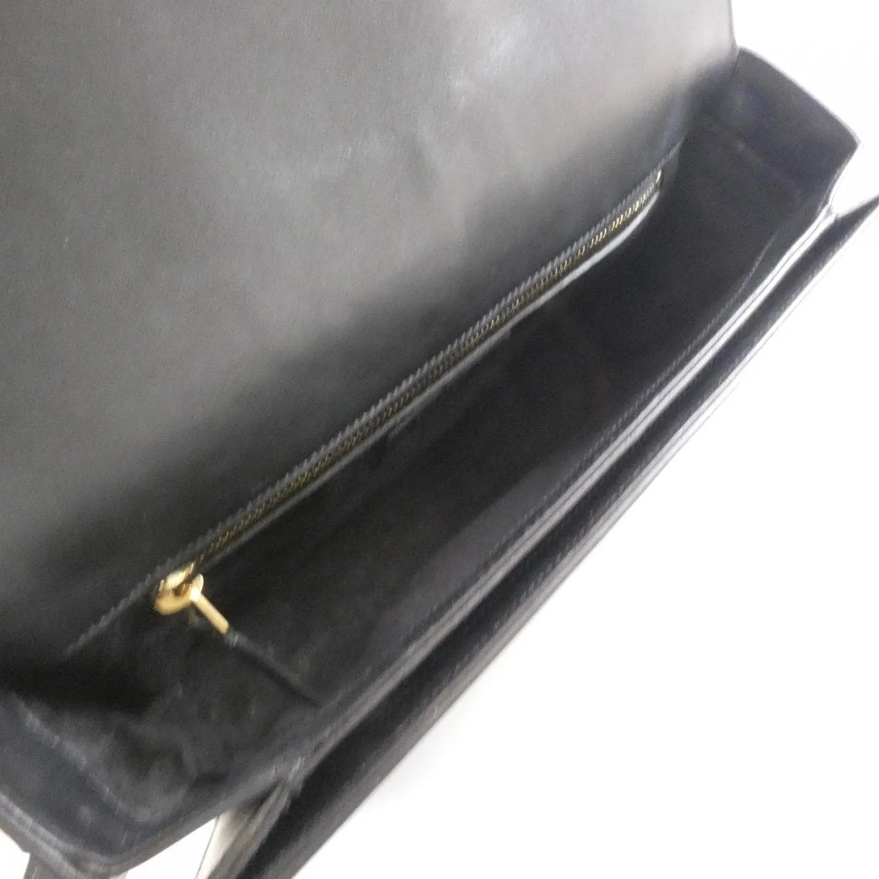 SAINT LAURENT 357403 C150J Shoulder Leather Black Leather - Thumbnail 8