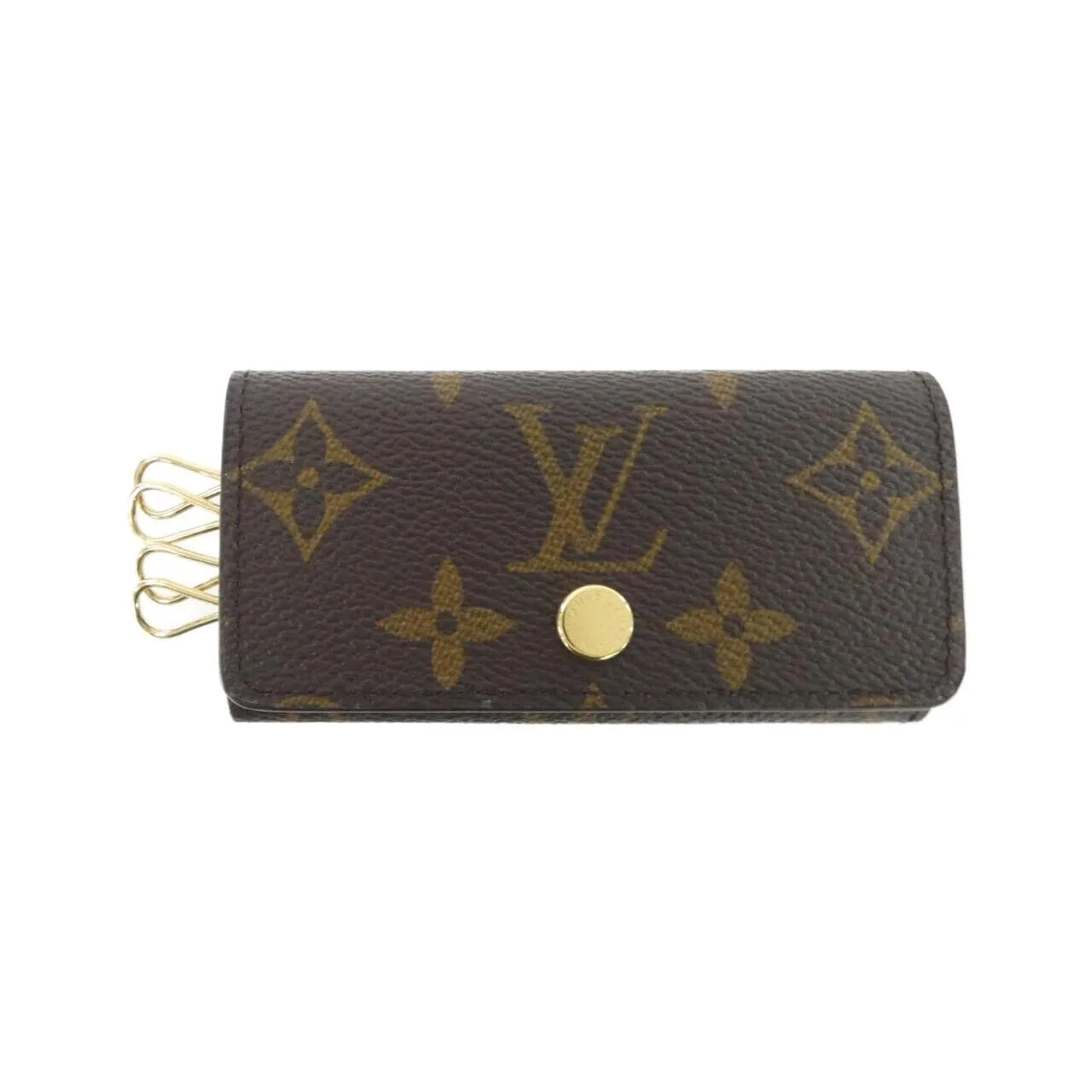 LOUIS VUITTON M69517 Key Case Monogram Black
