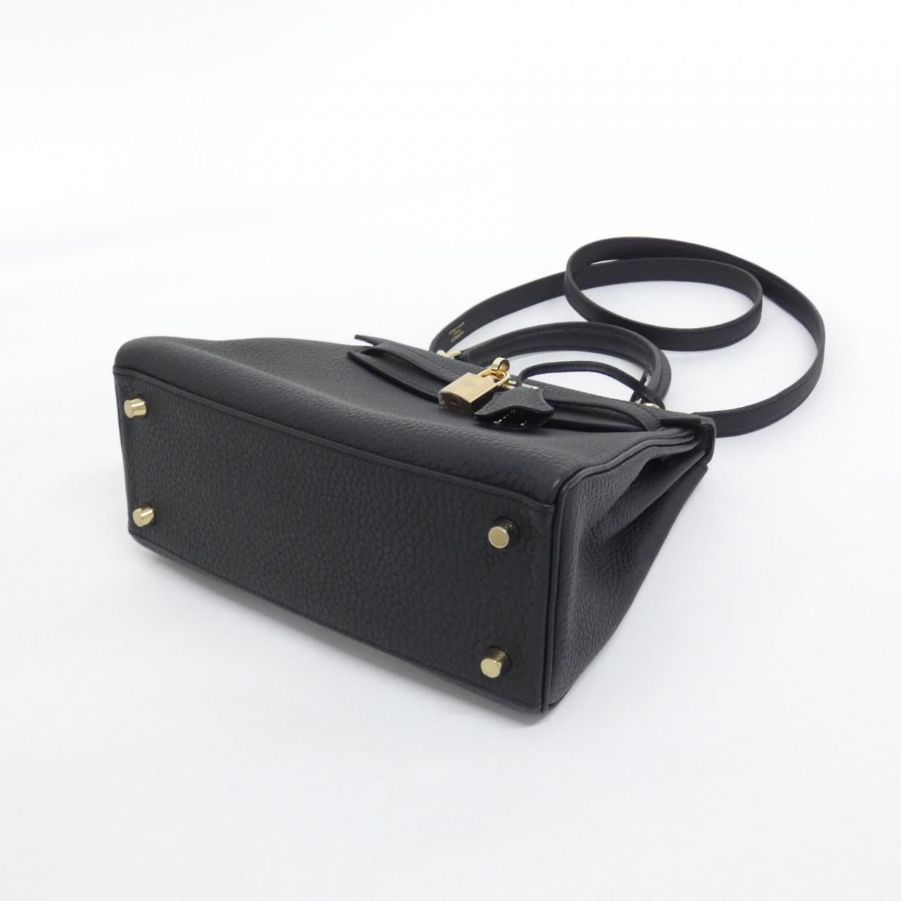 HERMES HERMÈS Kelly Bag Togo 黑色 Togo 牛皮 未使用品 - 縮圖 3