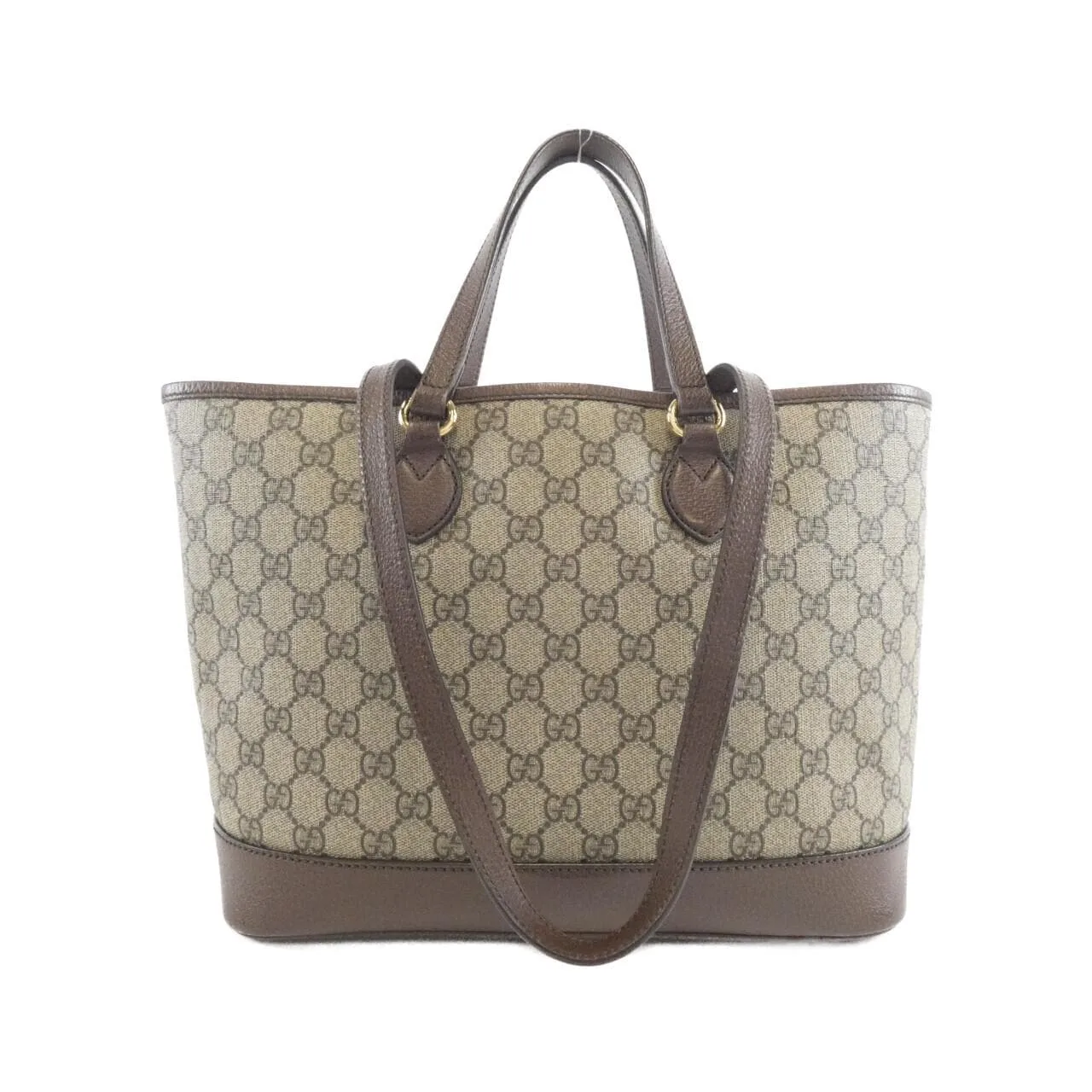 GUCCI 765043 K9GSG Handbag Canvas Black Canvas Rank B - Thumbnail 2