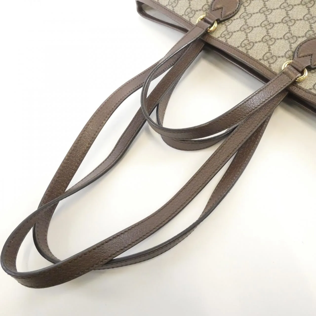 GUCCI 765043 K9GSG Handbag Canvas Black Canvas Rank B - Thumbnail 6