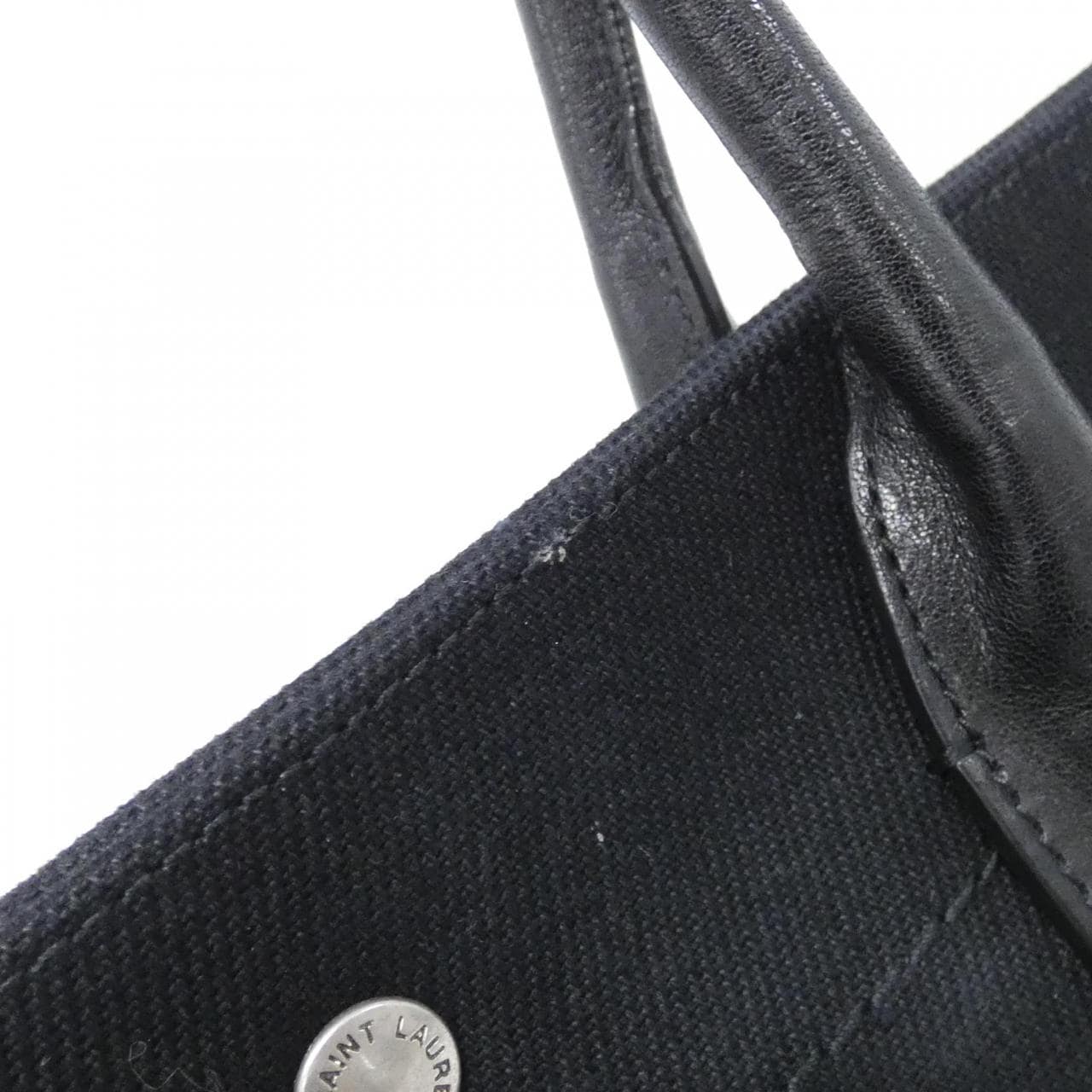 SAINT LAURENT 509415 96N9D Handbag Canvas Black Canvas Rank A - Thumbnail 5