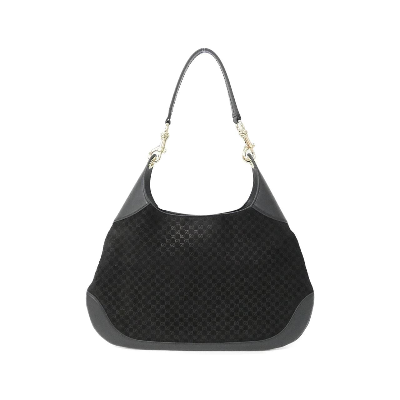 GUCCI 834981 AAEE7 Shoulder Bag Leather Black