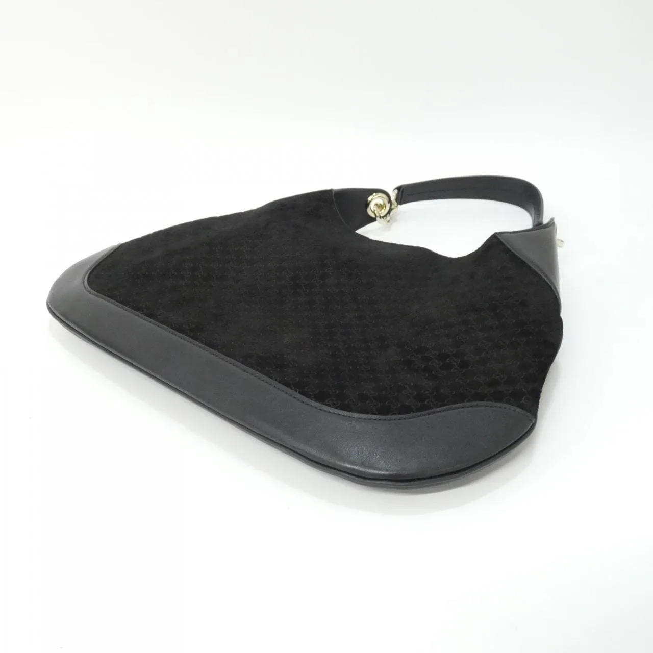 GUCCI 834981 AAEE7 Shoulder Leather 黑色 皮革 中古品A - 縮圖 2