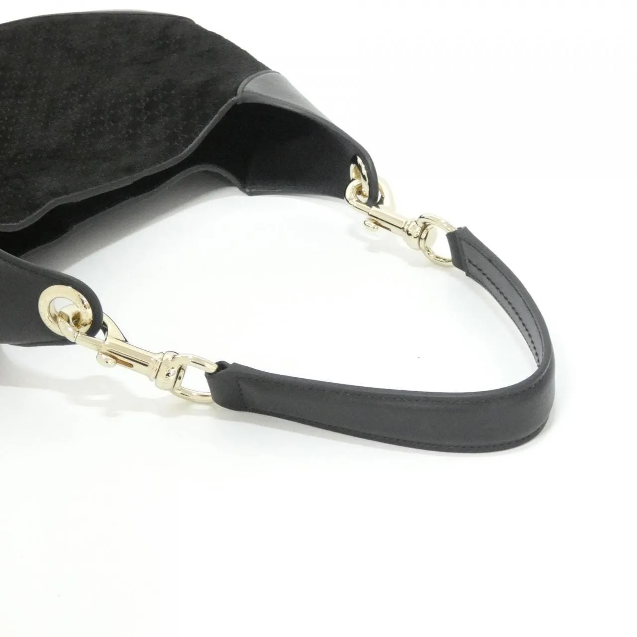 GUCCI 834981 AAEE7 Shoulder Leather 黑色 皮革 中古品A - 縮圖 4