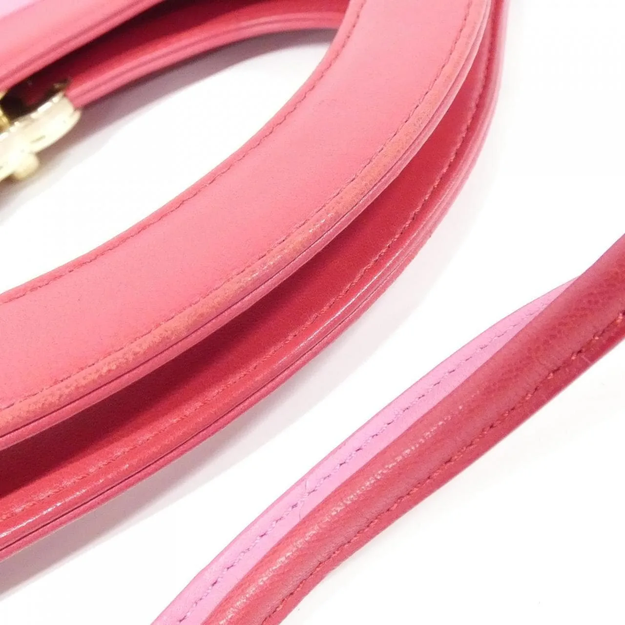 CHANEL 57977 Handbag Lambskin Pink Lambskin Rank B - Thumbnail 6