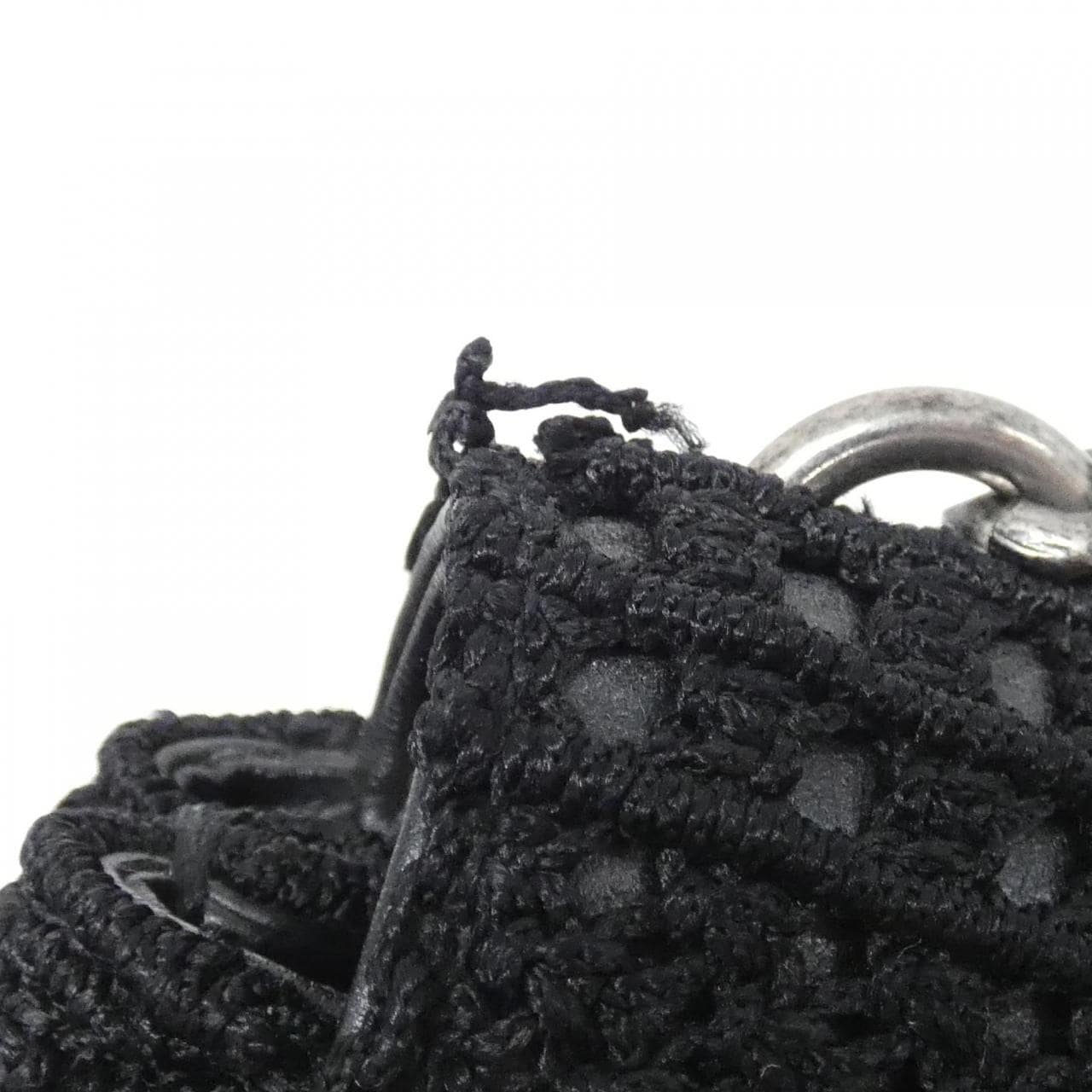 SAINT LAURENT 412238 Handbag Canvas Black Canvas - Thumbnail 4