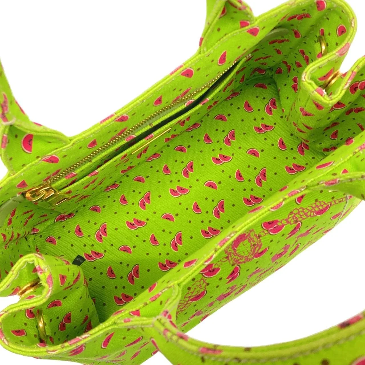 PRADA 1BG439 Handbag Gold - Thumbnail 9