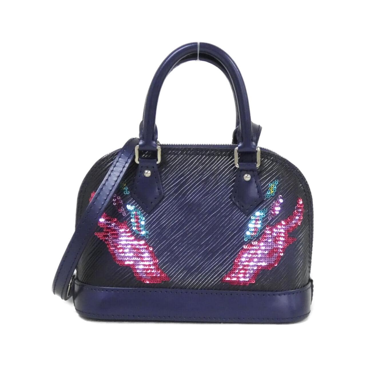 LOUIS VUITTON Alma M64043 Bag Epi Navy