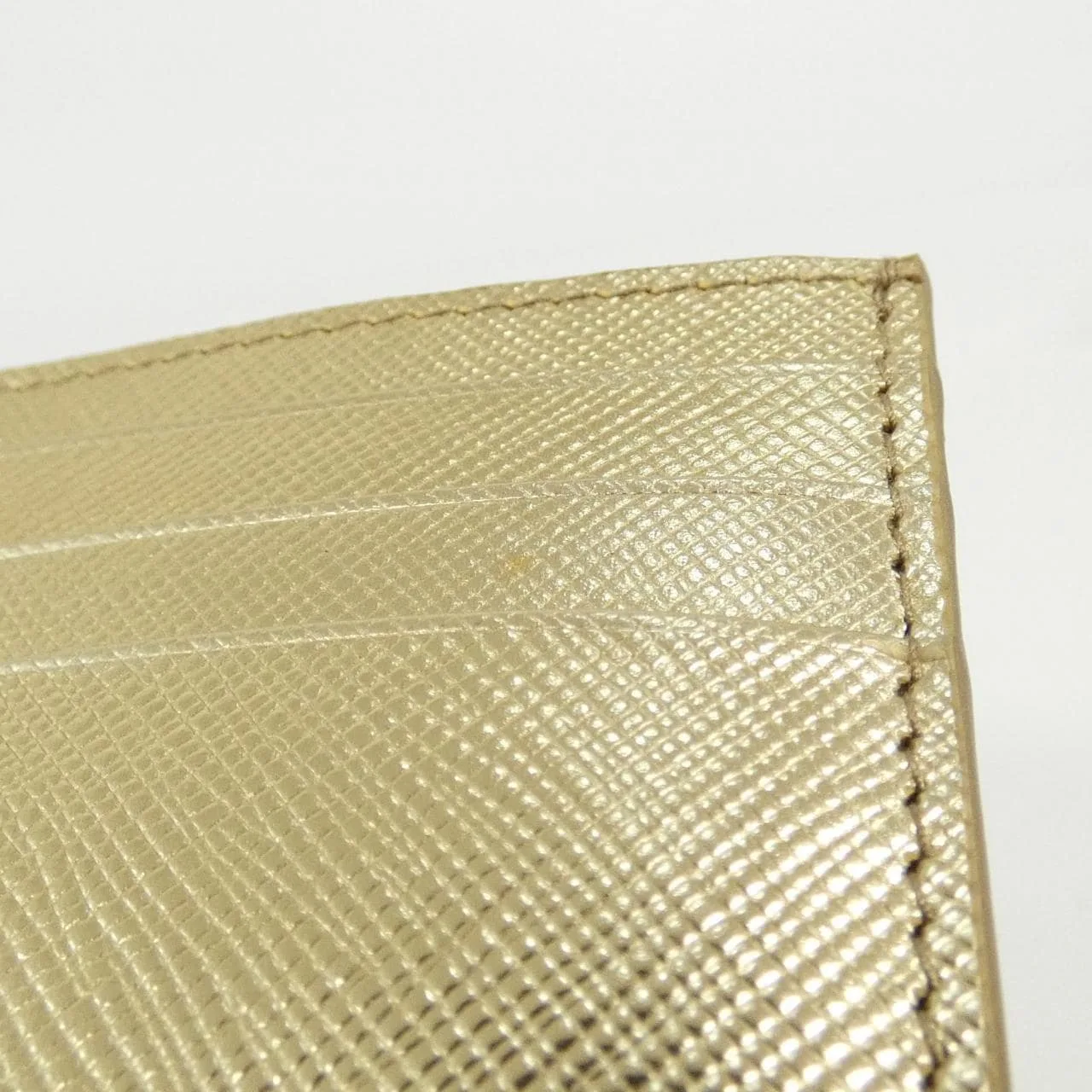 PRADA 1MC025 Card Case 黑色 中古品A - 縮圖 4