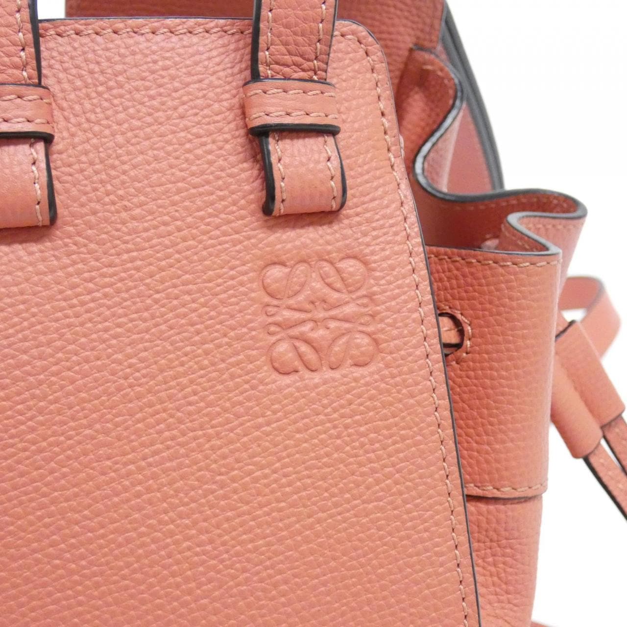 LOEWE Hammock A538V07X10 Shoulder 黑色 中古品A - 縮圖 6