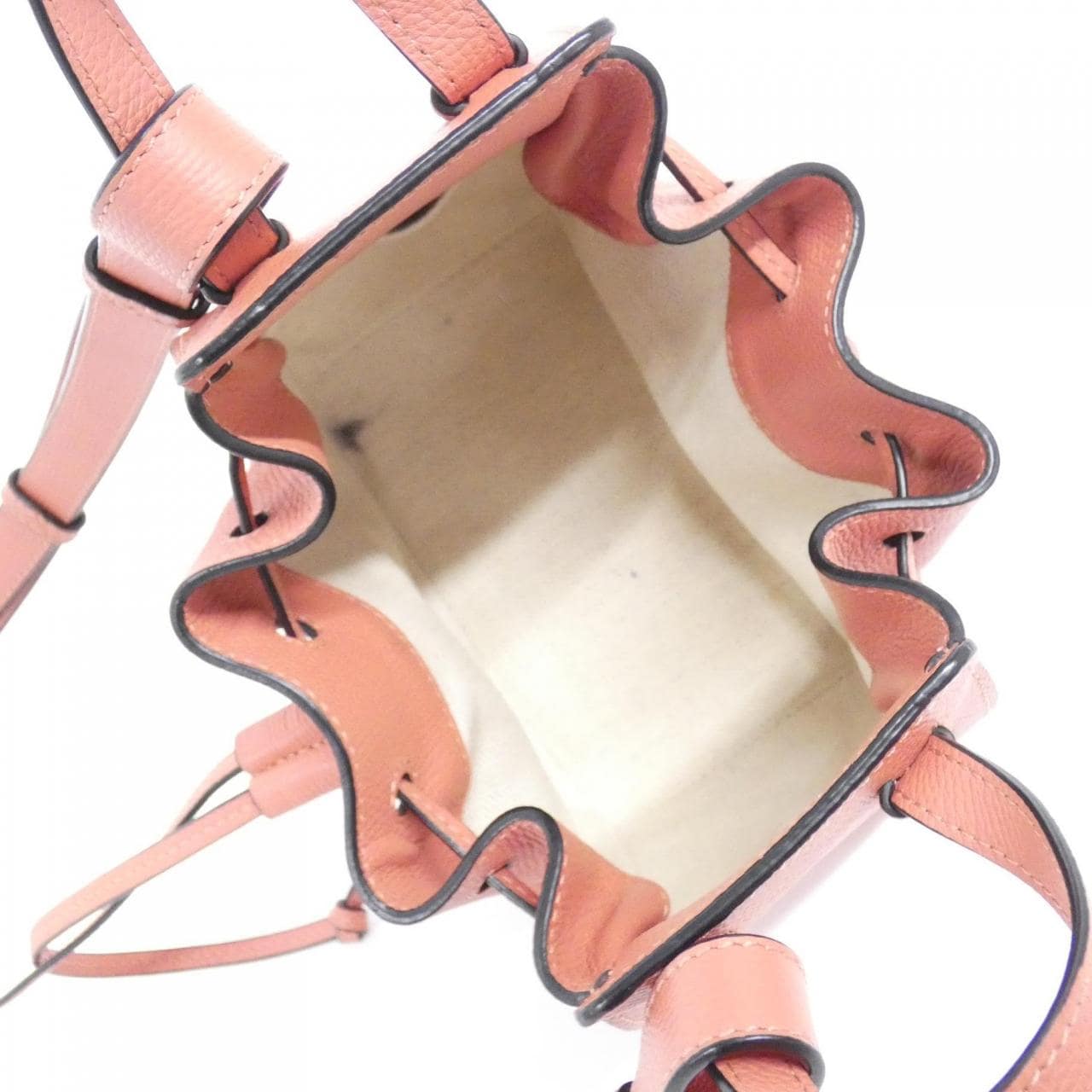 LOEWE Hammock A538V07X10 Shoulder 黑色 中古品A - 縮圖 8