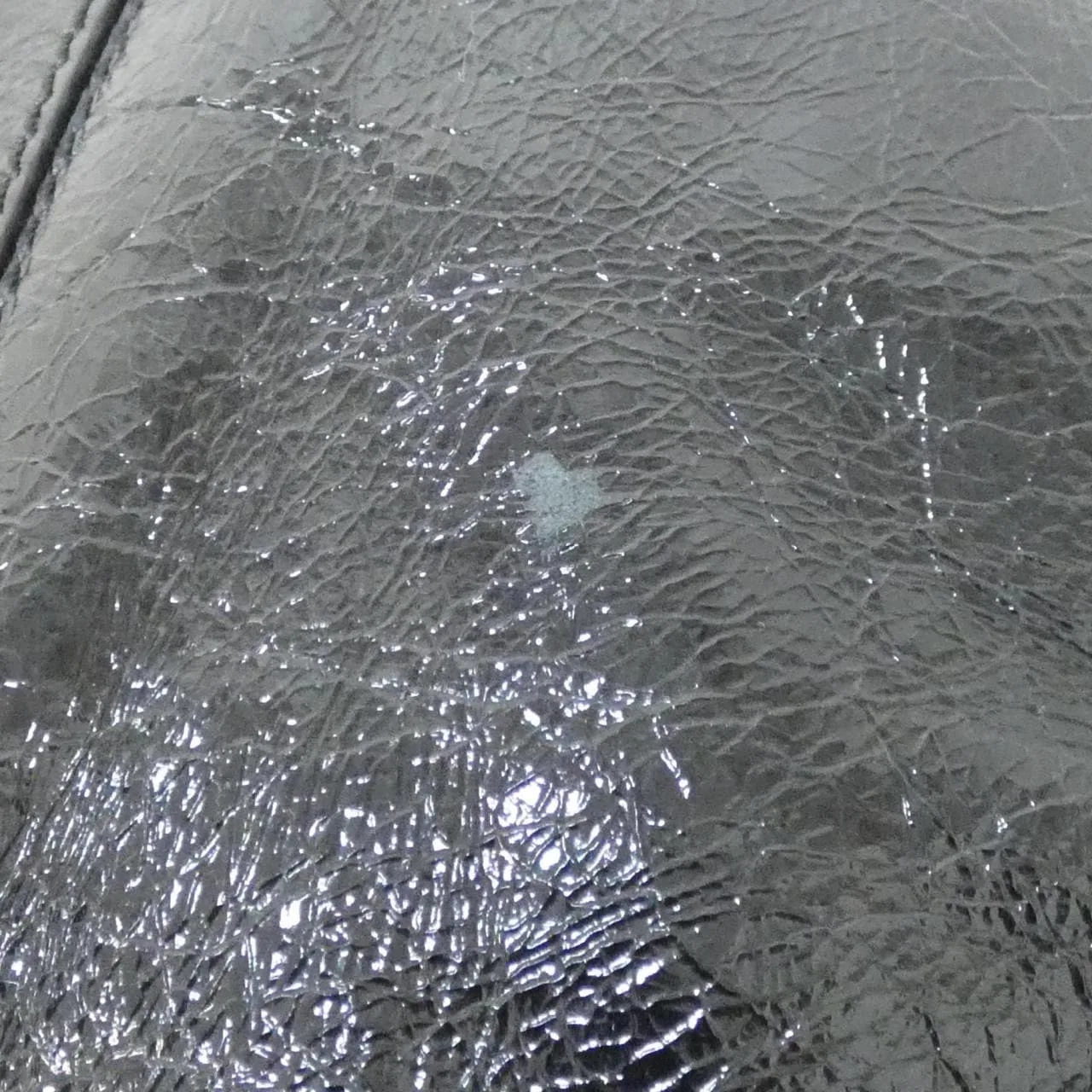 CELINE Handbag Leather Black Leather Rank B - Thumbnail 7