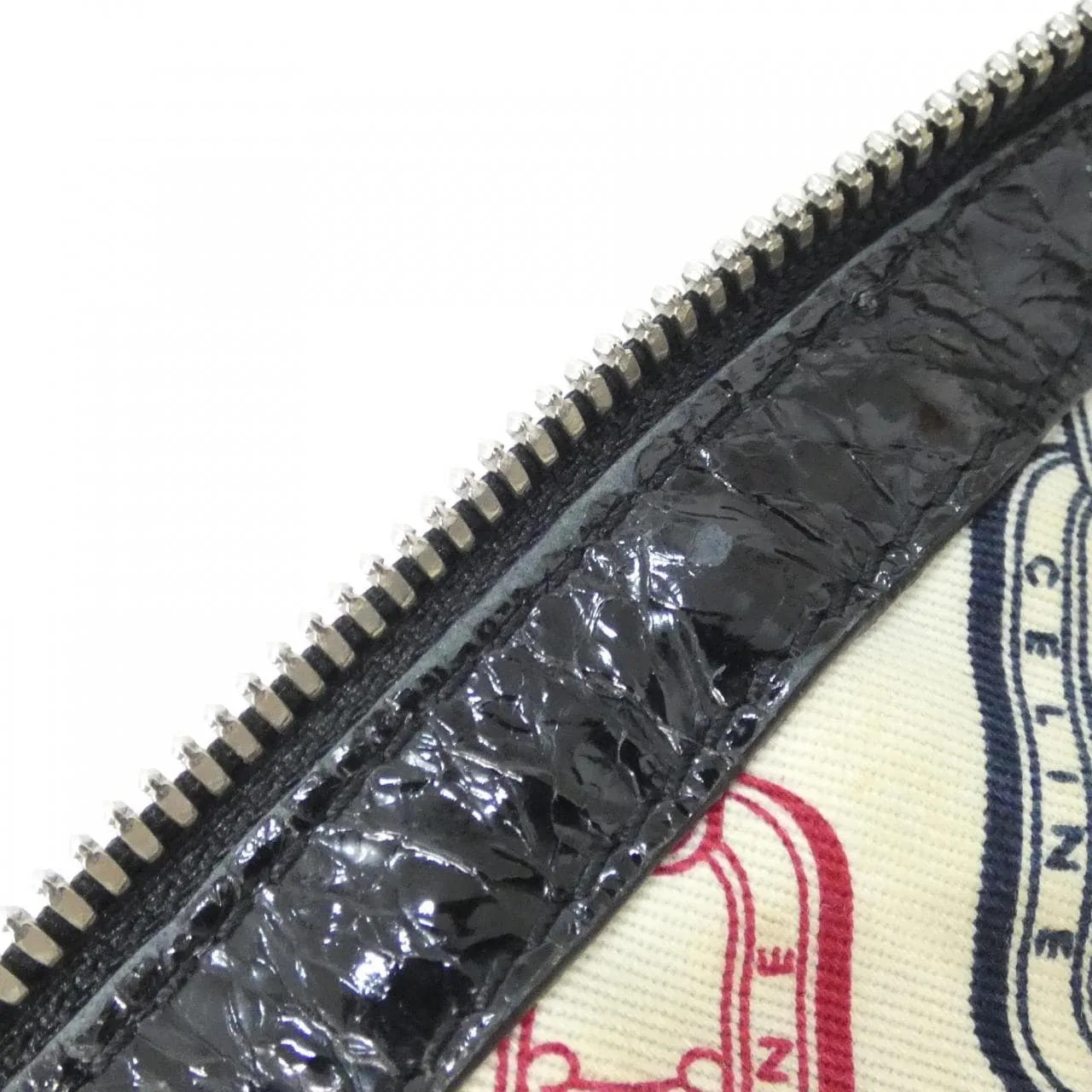 CELINE Handbag Leather Black Leather Rank B - Thumbnail 10