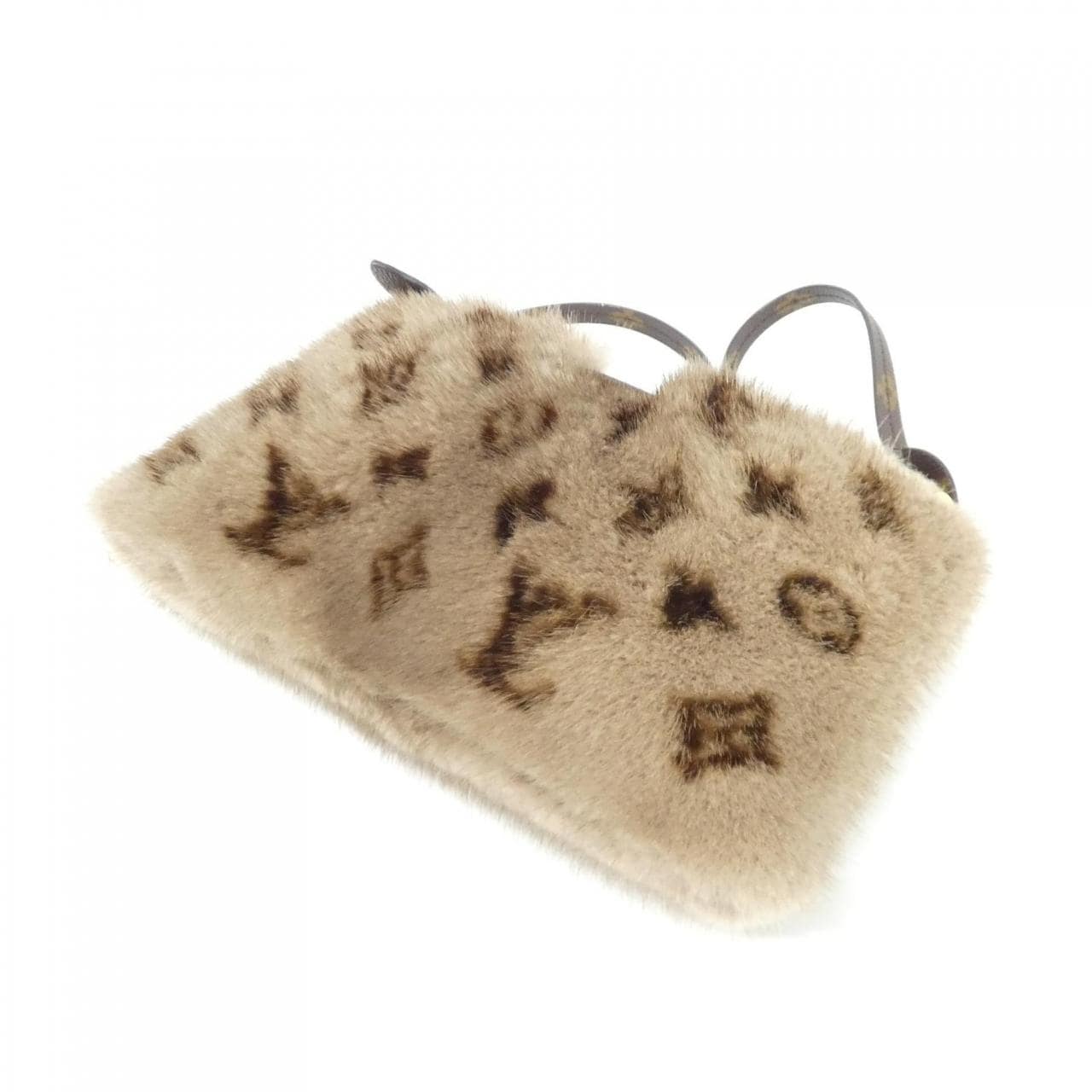 LOUIS VUITTON Pochette M59341 Pochette Monogram 黑色 Monogram 中古品A - 縮圖 3