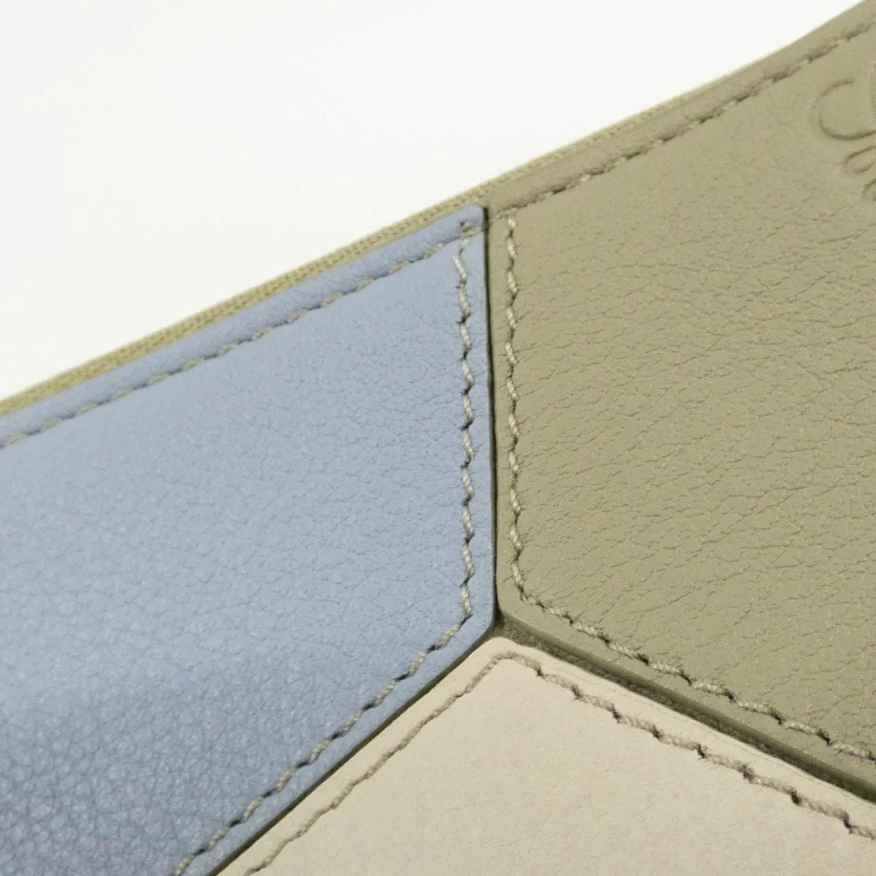 LOEWE Puzzle C510Z40X12 Coin Case Black Rank A - Thumbnail 4