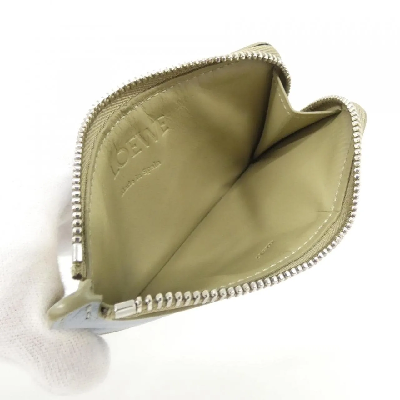 LOEWE Puzzle C510Z40X12 Coin Case Black Rank A - Thumbnail 5