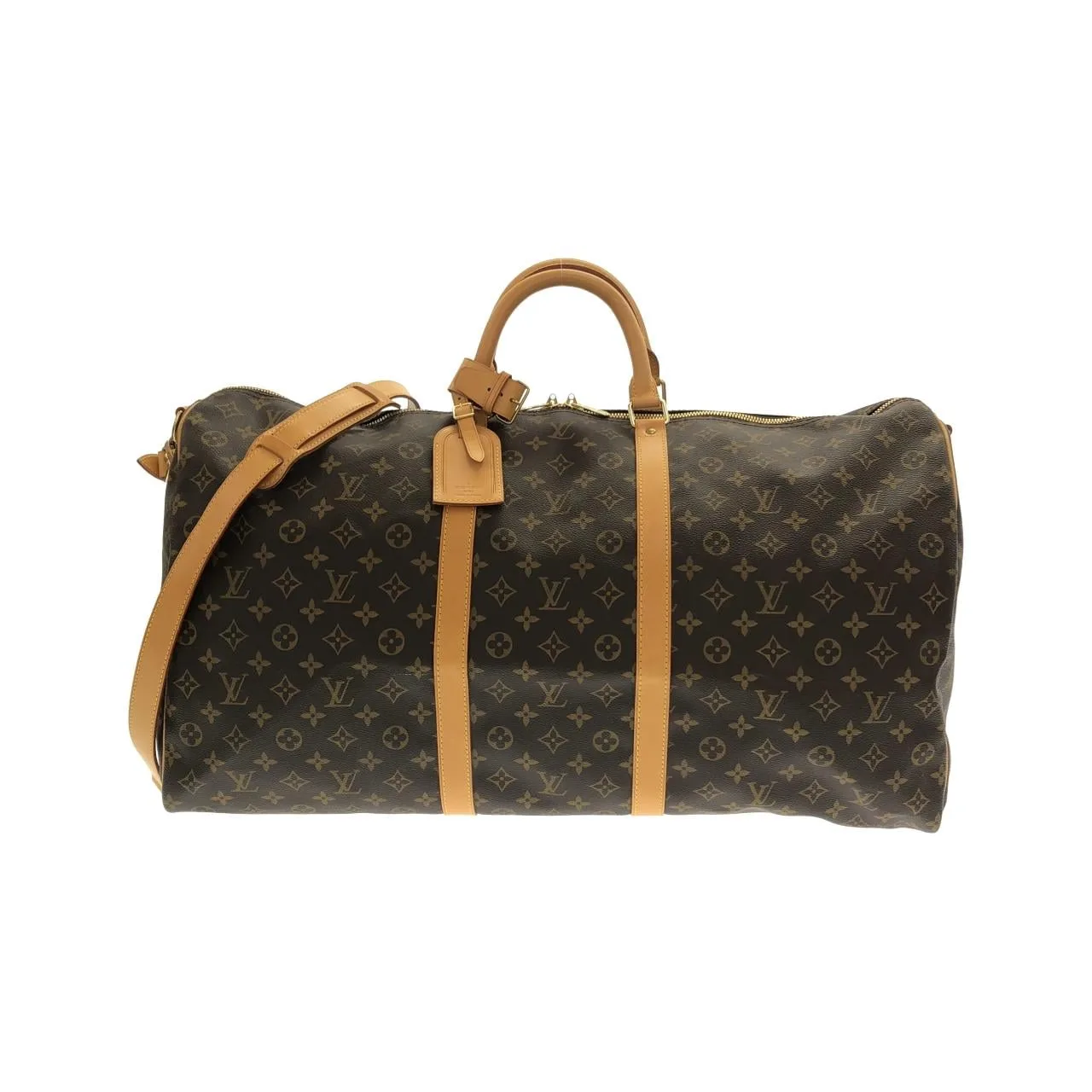 LOUIS VUITTON Keepall M41412 Boston Monogram Black