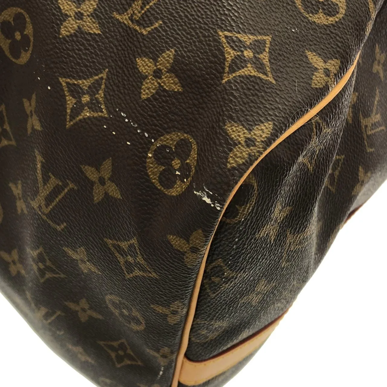 LOUIS VUITTON Keepall M41412 Boston Monogram 黑色 Monogram 中古品A - 縮圖 2