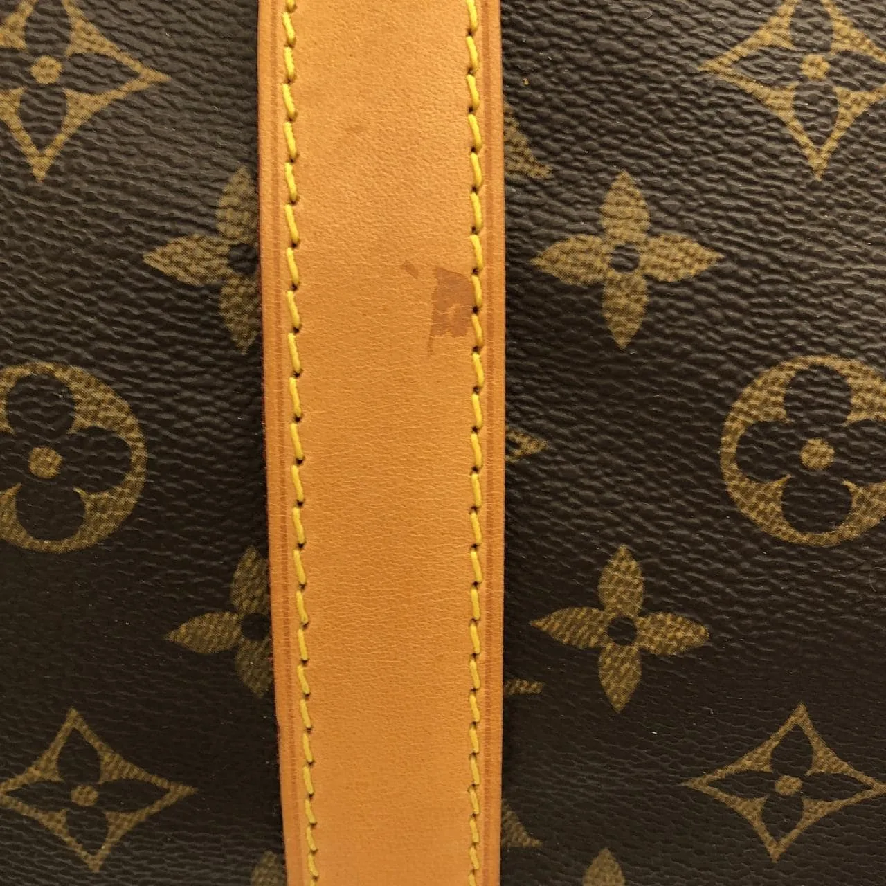 LOUIS VUITTON Keepall M41412 Boston Monogram 黑色 Monogram 中古品A - 縮圖 4